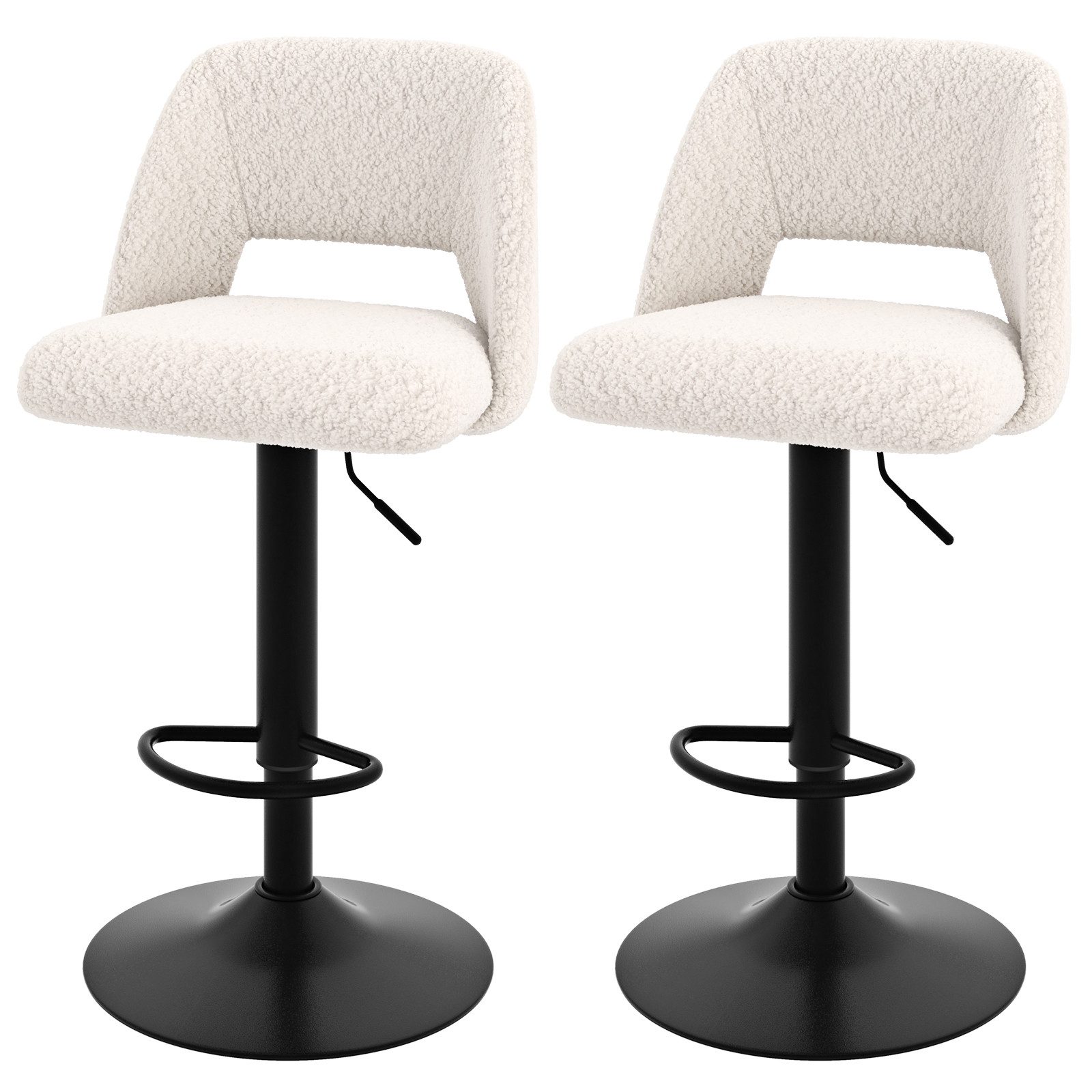 KOMFOTTEU Barhocker (2 St), 360° drehbare günstig online kaufen