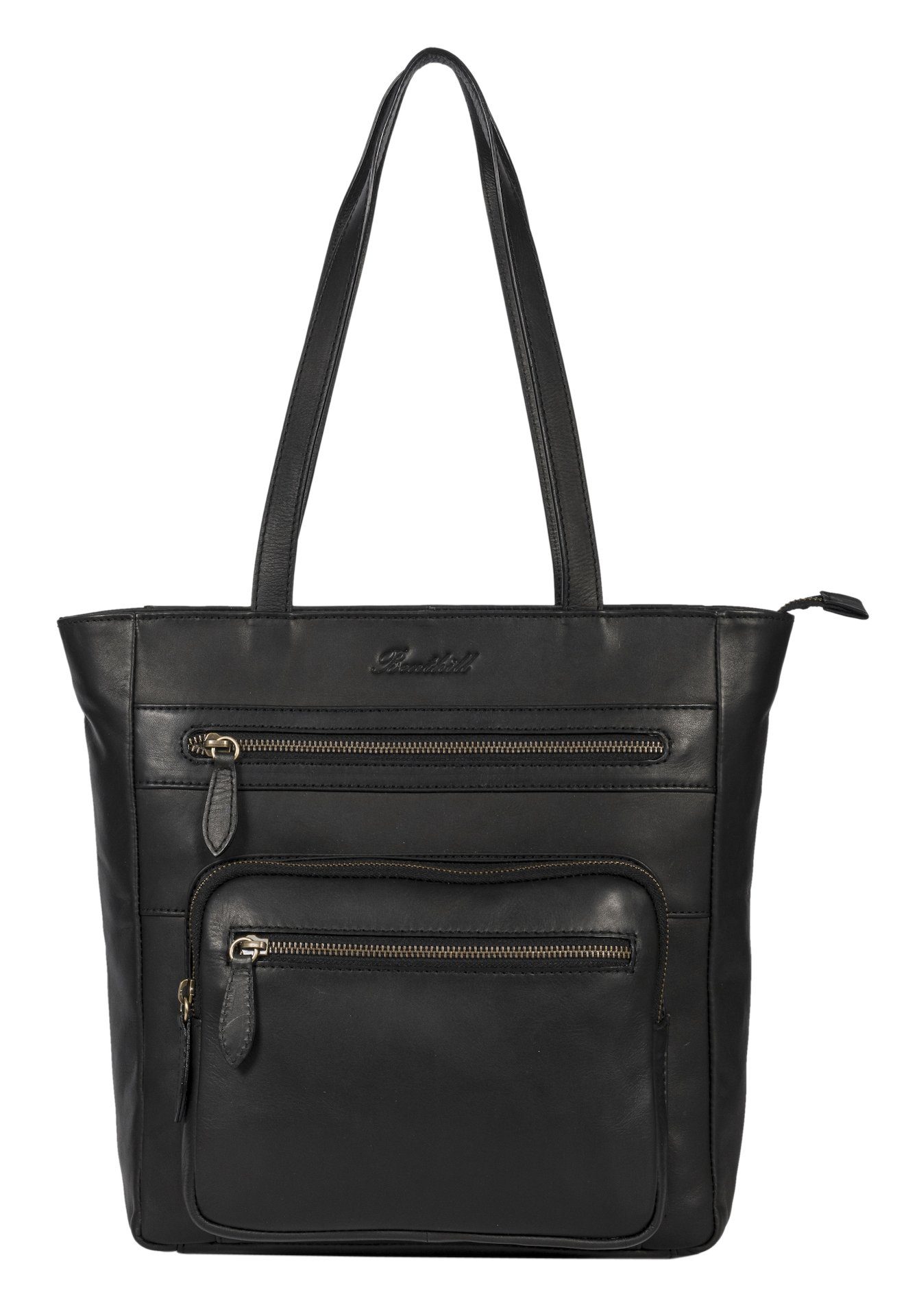 Benthill Shopper Damen Echt Leder Handtasche günstig online kaufen