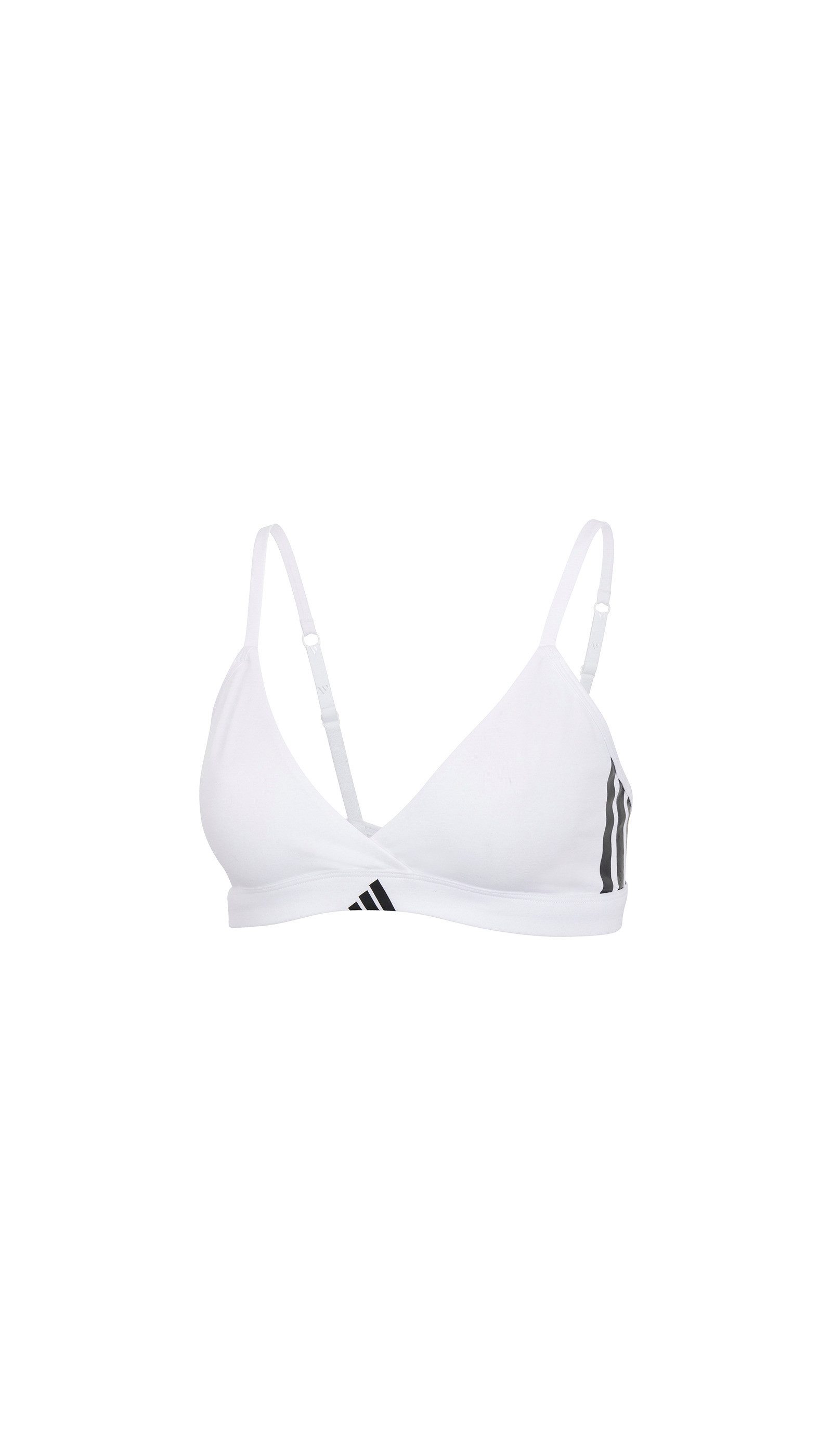 adidas Sportswear Bralette Sport Active Essentials Cotton 3 Stripes – Bild 2 von 5