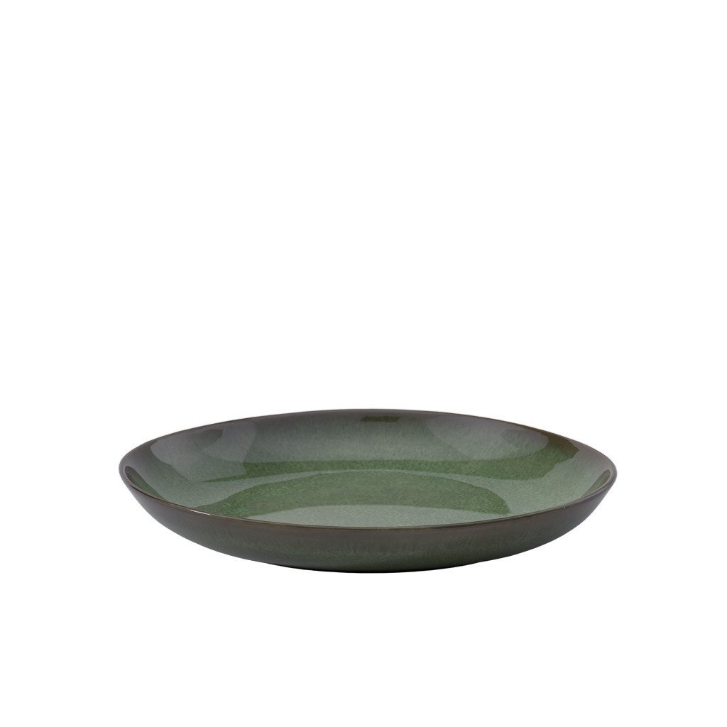 like. by Villeroy & Boch Suppenschale Lave Vert Schale flach 28x27x4,3cm, Steingut, (1-tlg)