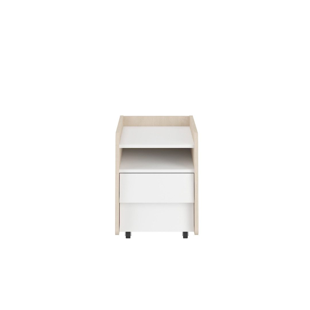 Raumhirsch Furniture Nachttisch SoSixty – Mobiler Beistelltisch im Retro-Design