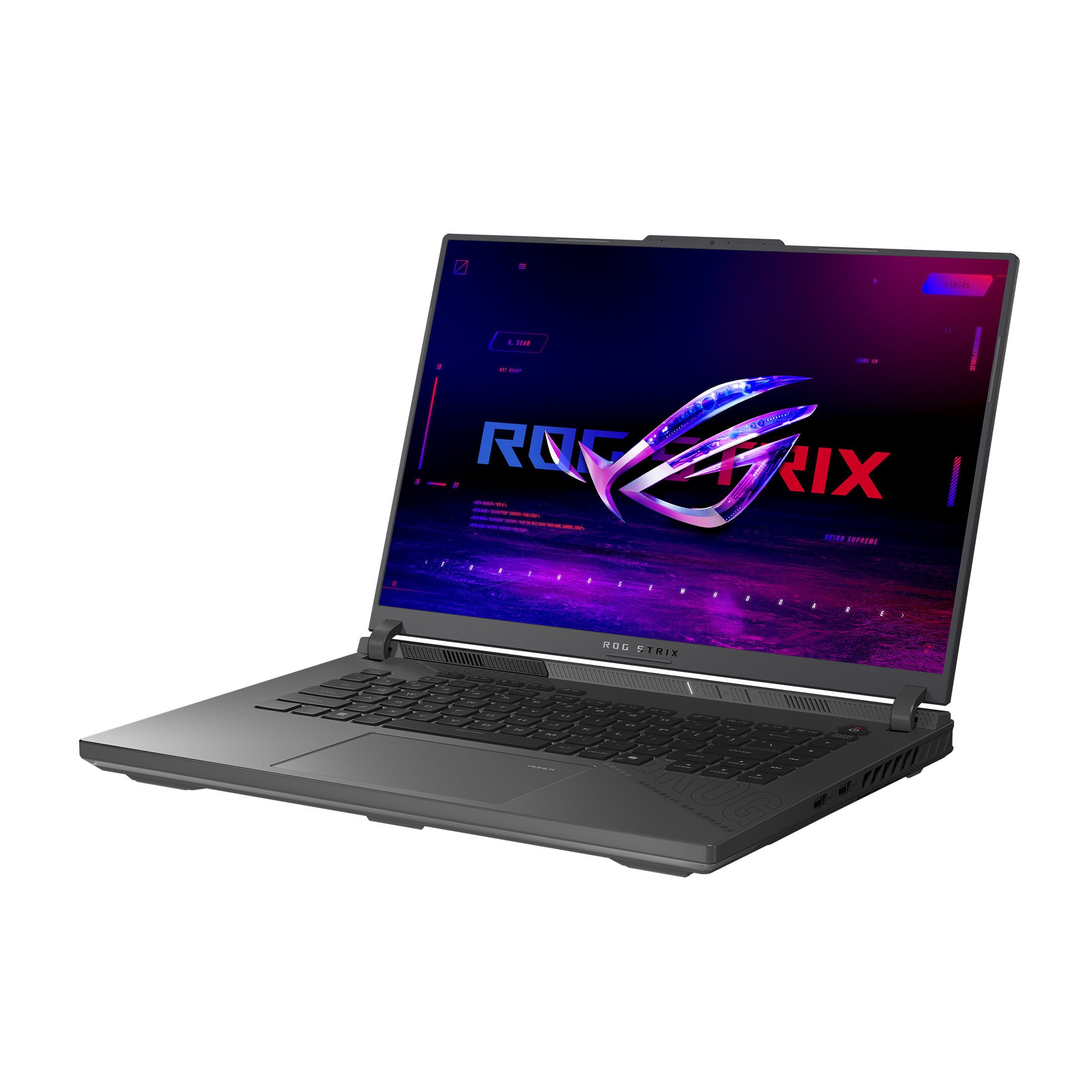 Asus ROG Strix G16 - 16" WUXGA - AMD Ryzen 9 8940HX - GeForce RTX 5070 Gaming-Notebook (40,64 cm/16 Zoll, AMD Ryzen™ 9 8940HX, GeForce RTX™ 5070, 128 GB, 8000 GB SSD)