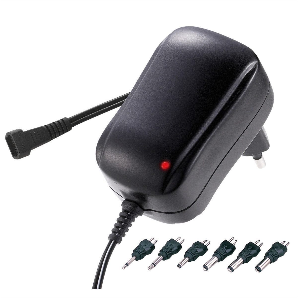 SECOMP Universal-Steckernetzteil 1000mA Stromadapter, 30 cm