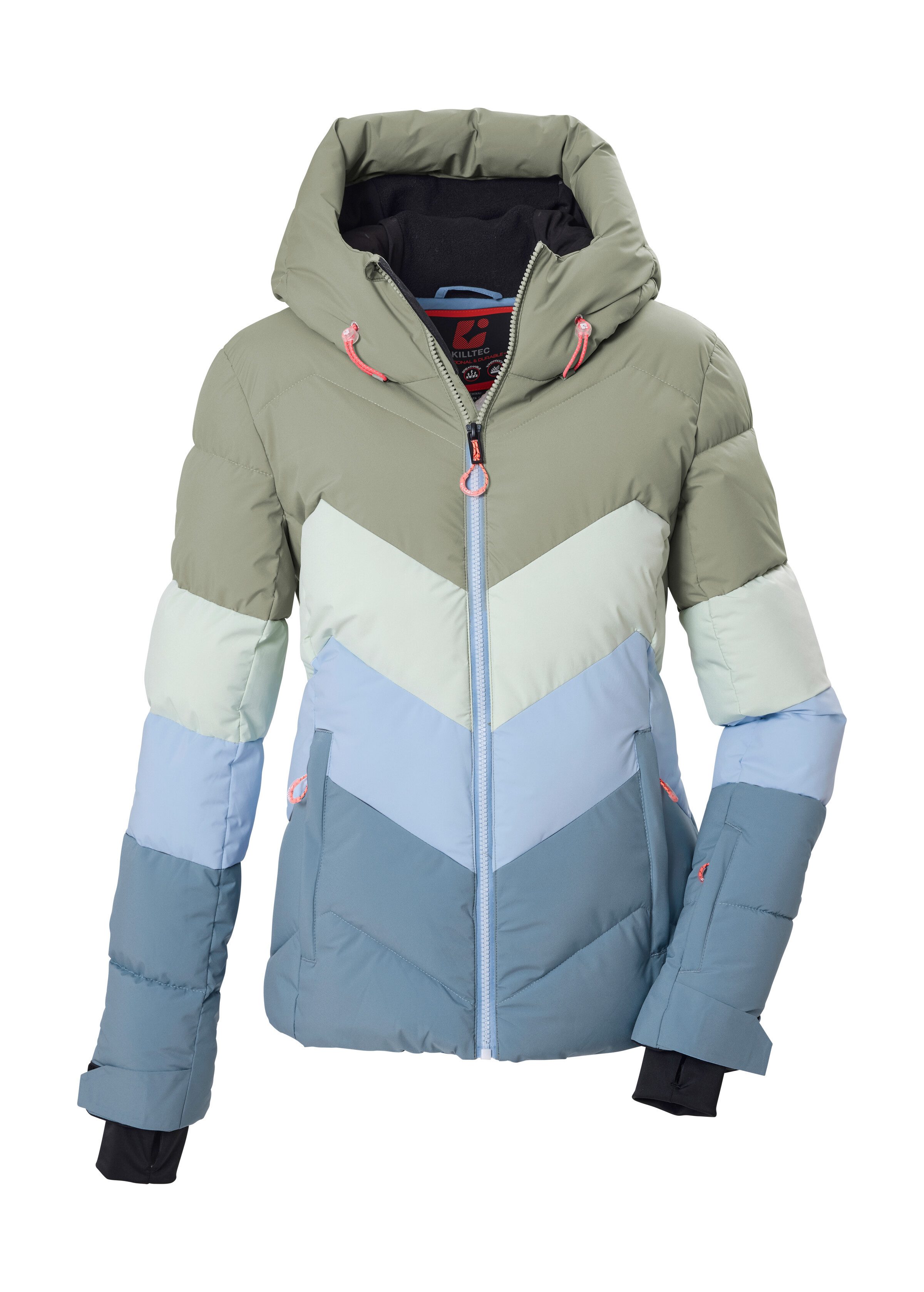 Killtec Skijacke KSW 226 WMN SKI QLTD JCKT Winddichte, wasserabweisende Ski-Steppjacke mit Schneefang