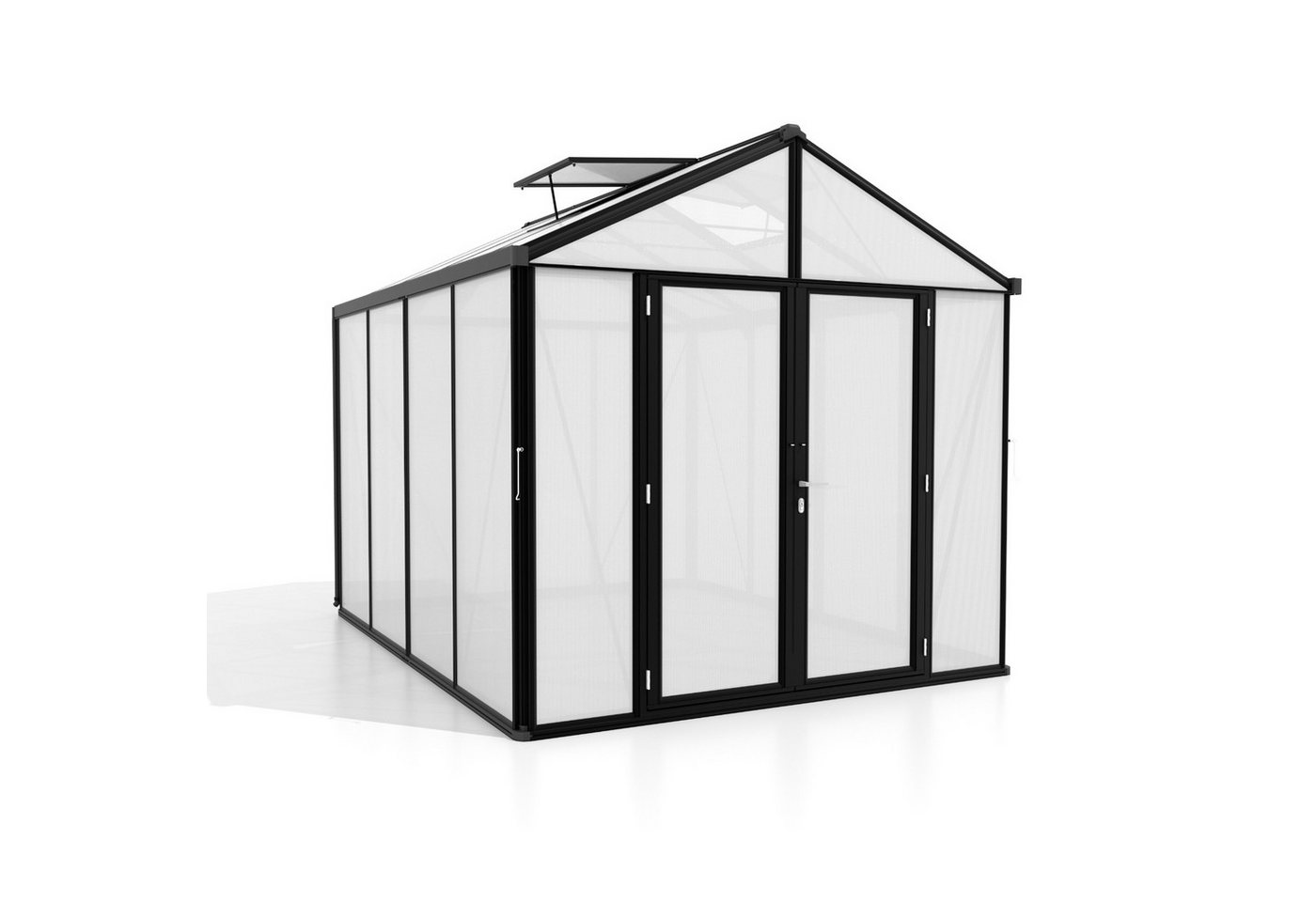 Vitavia Gewächshaus Zeus Comfort 8100, 10,00 mm Wandstärke schwarz | Rabatt: 15% Vitavia Gewächshaus Zeus Comfort 8100, 10,00 mm Wandstärke schwarz | Rabatt: 15%