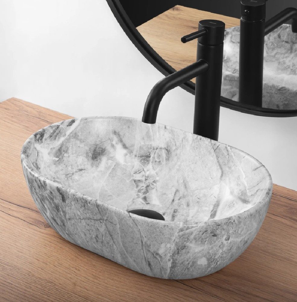 GTM Design Aufsatzwaschbecken AMELIA Modern Waschbecken günstig online kaufen