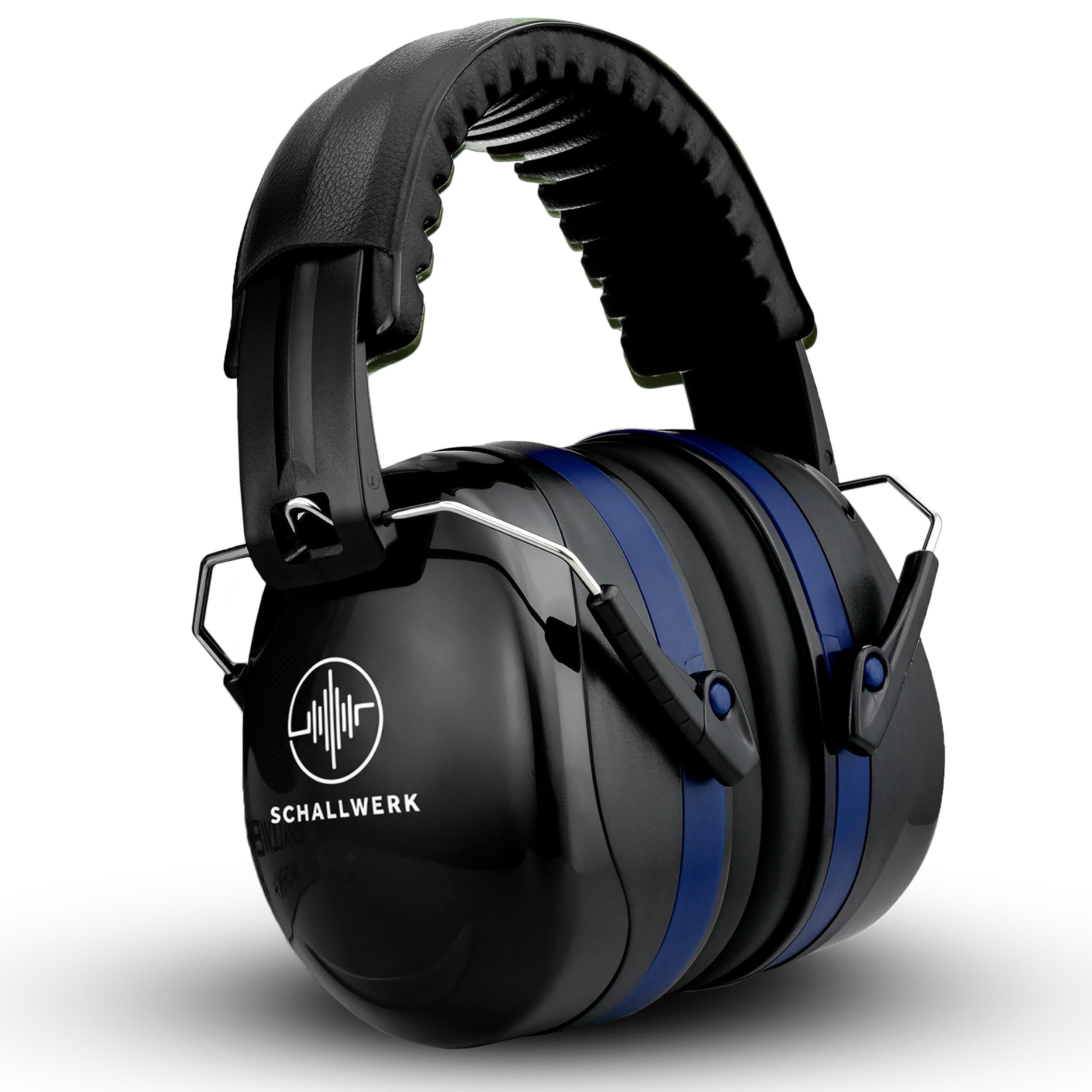 Schallwerk Kapselgehörschutz Arbeitsgehörschutz Work+ größenverstellbar bequemer Sitz, Baustelle, Gartenarbeit, Heimwerken