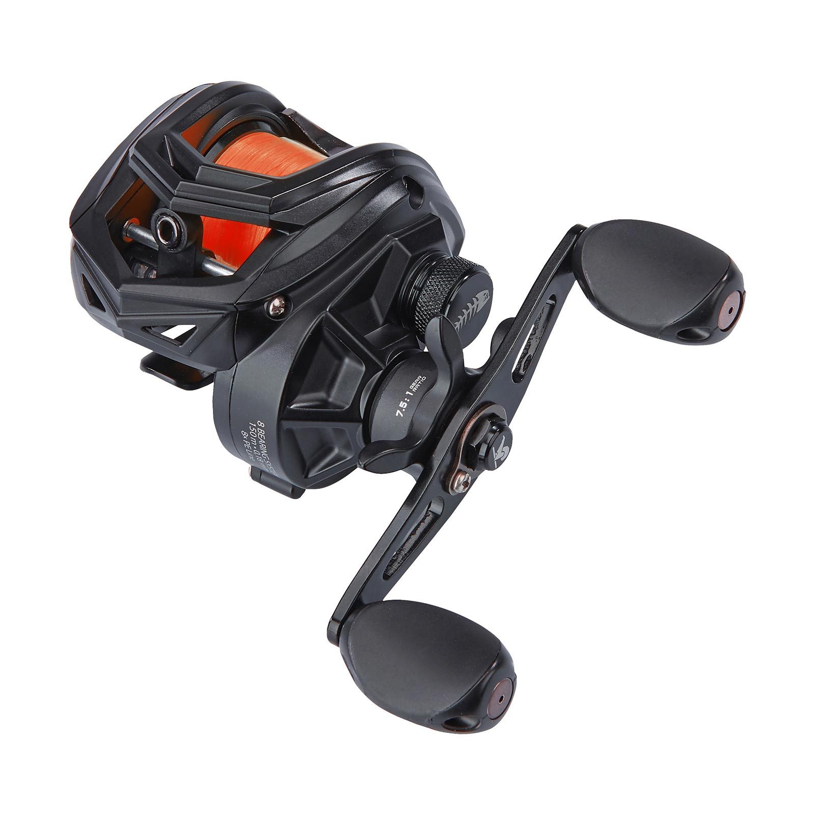 Balzer Baitcasterrute, (2-tlg), Balzer MK Adventure Zander/Hecht 2.10m 30-65g Baitcast-Kombo