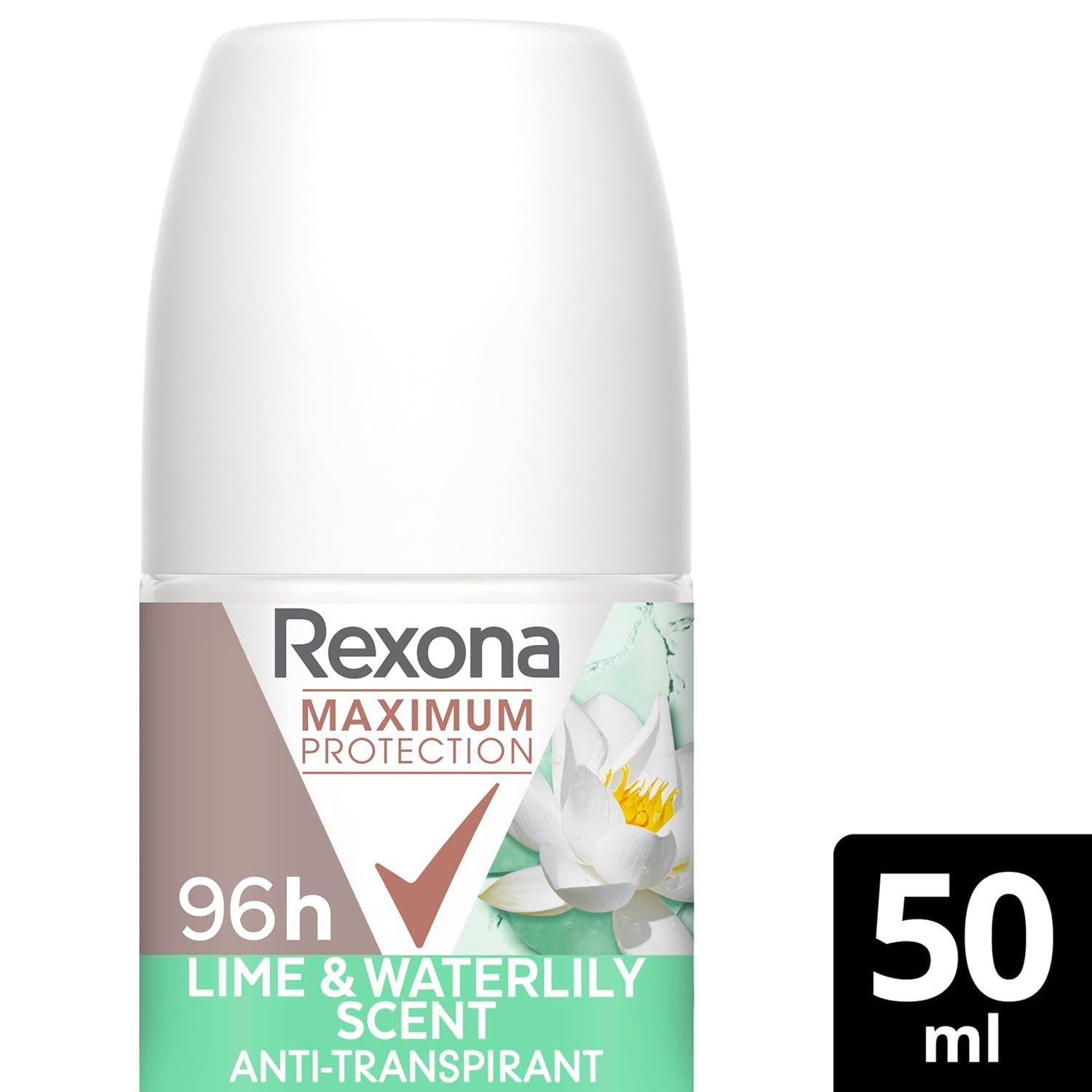 Rexona Deo-Roller Maximum Protection Lime & Waterlily Anti-Transpirant