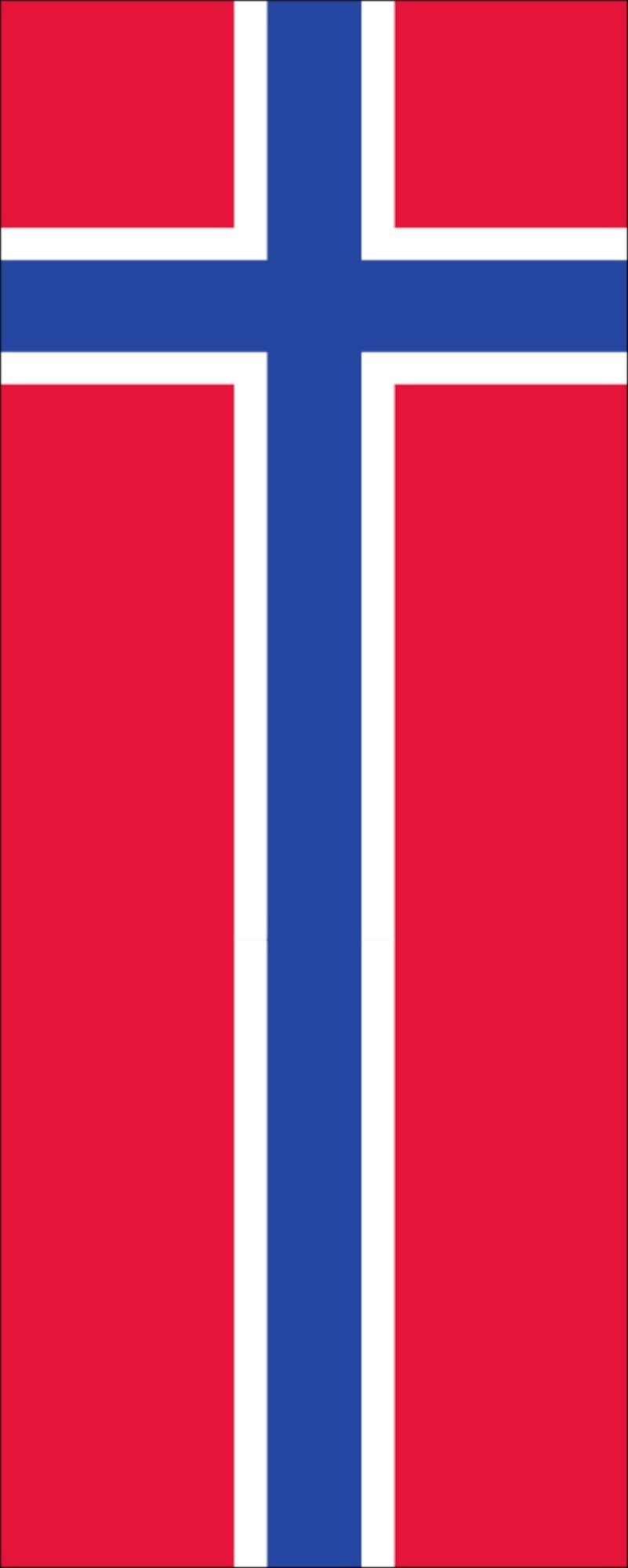 flaggenmeer Flagge Flagge Norwegen 110 g/m² Hochformat