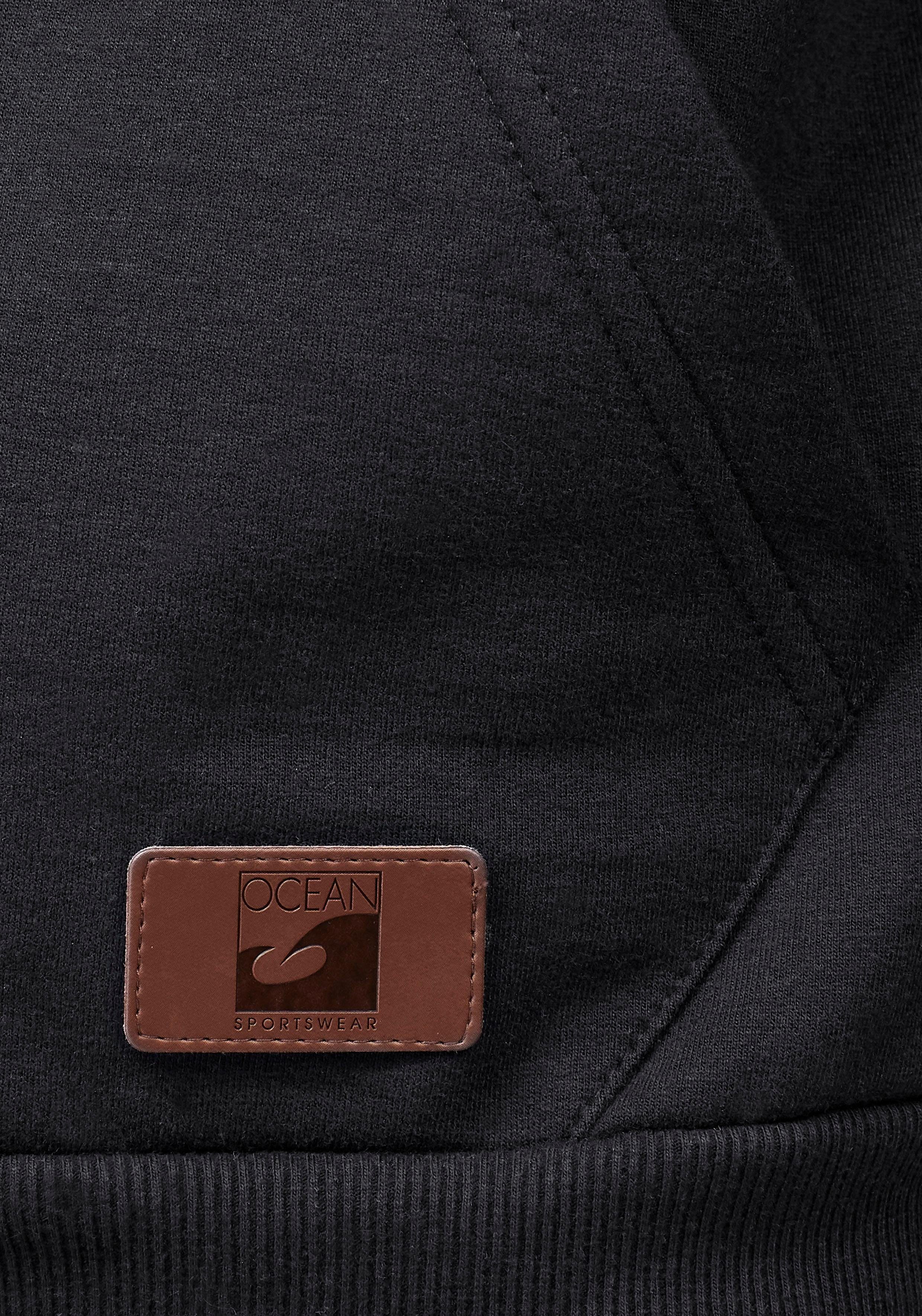 Ocean Sportswear Sweatjacke Innen weich angeraut