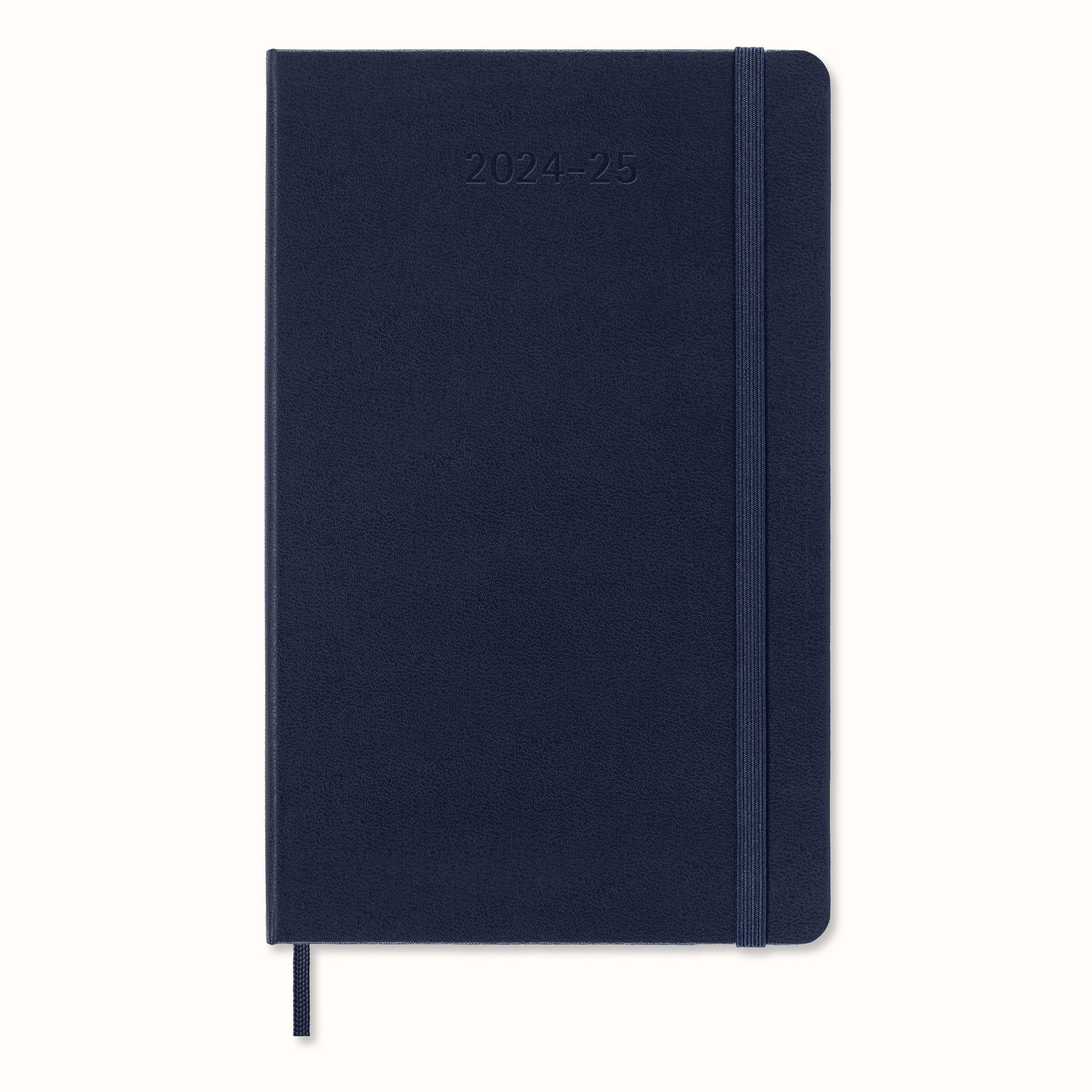 Notizbuch Moleskine 18 Monate Wochen Notizkalender 2024/2025, L/A5