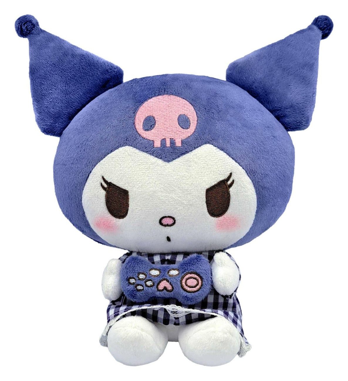Sakami Merchandise Plüschfigur Sanrio Plüschfigur Kuromi Pyjama Style M 22 cm
