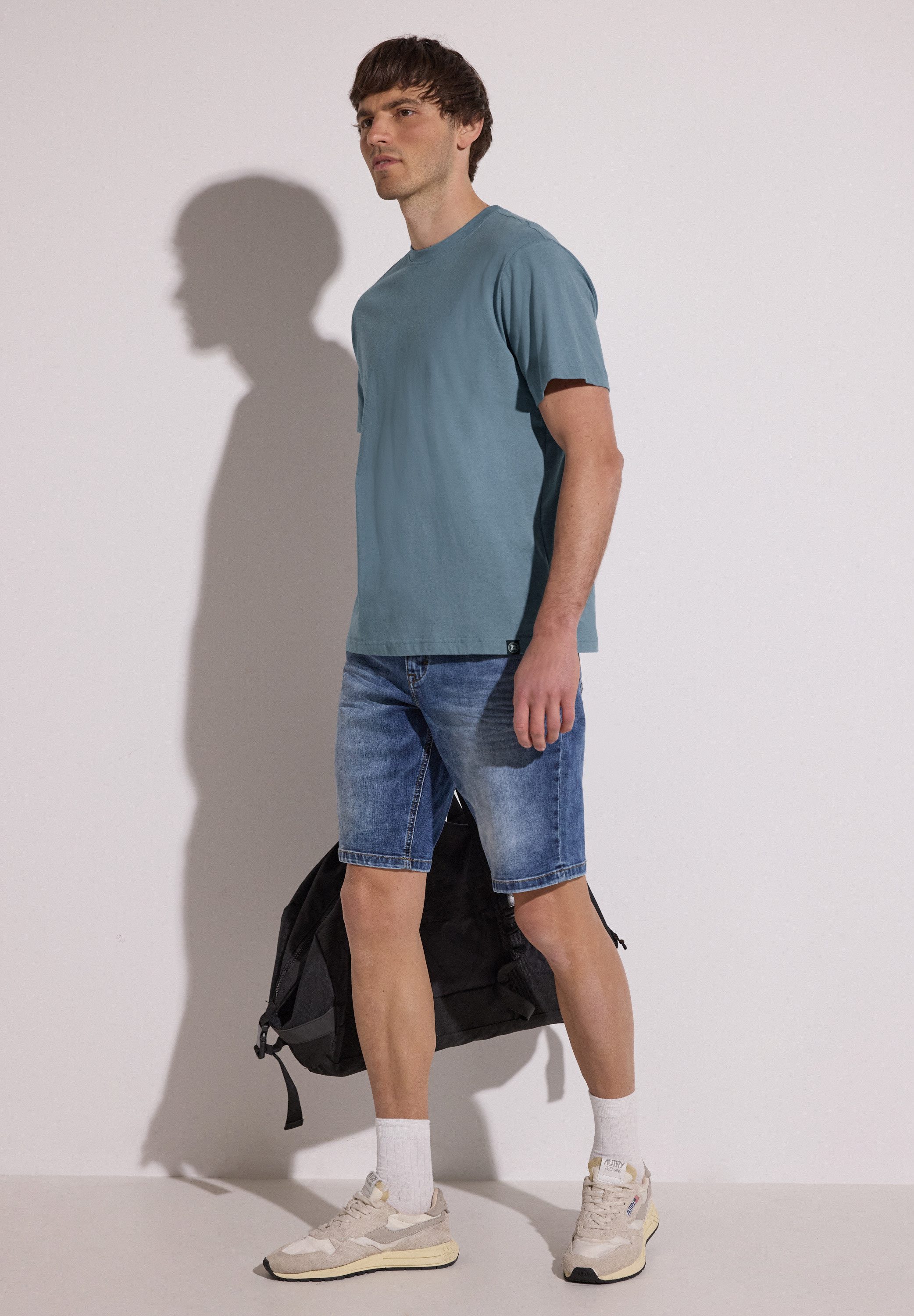 STREET ONE MEN T-Shirt aus reiner Baumwolle