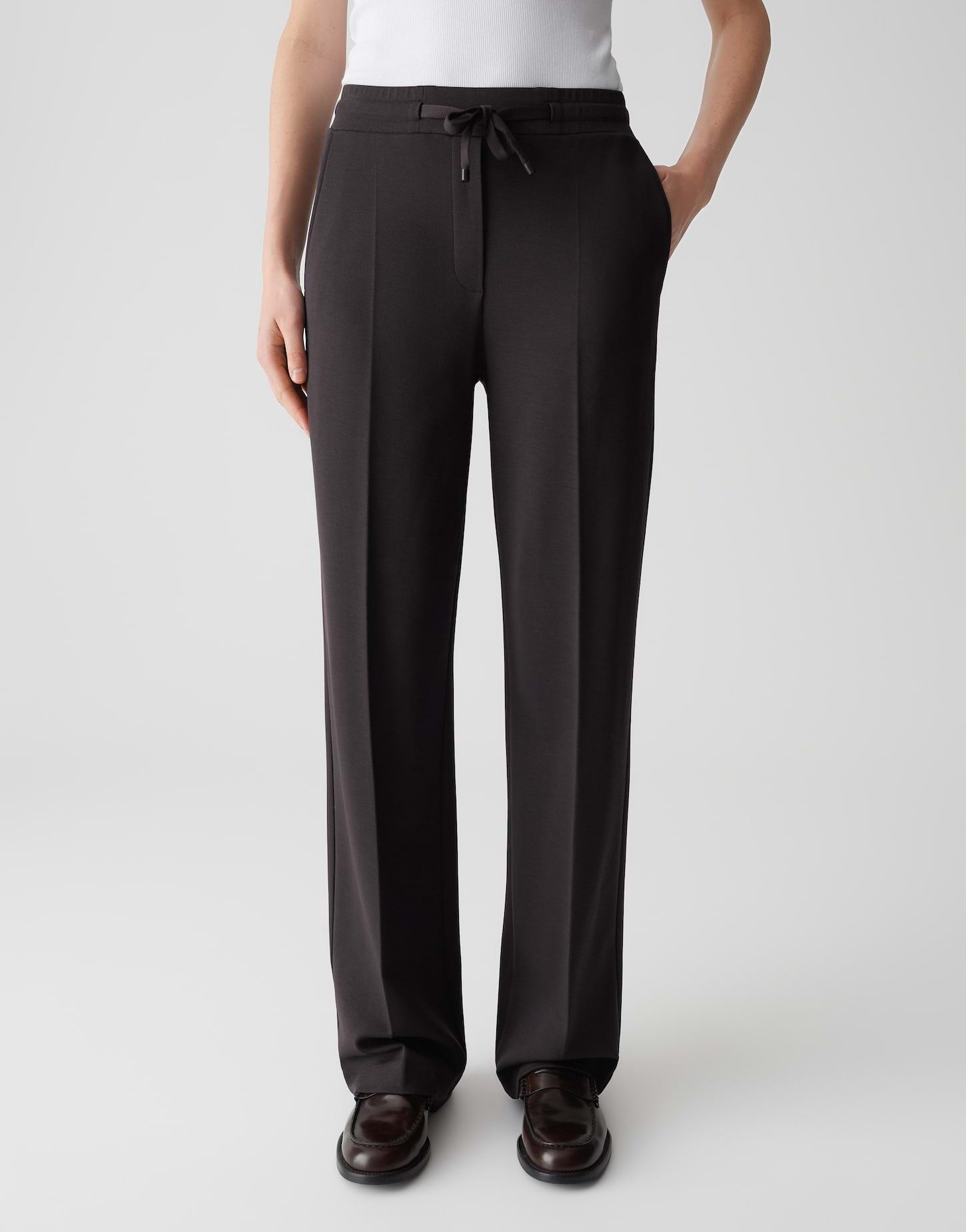 OPUS PANTS Stoffhose MACIE mit elastischem Komfortbund Long, Tencel, elasti günstig online kaufen