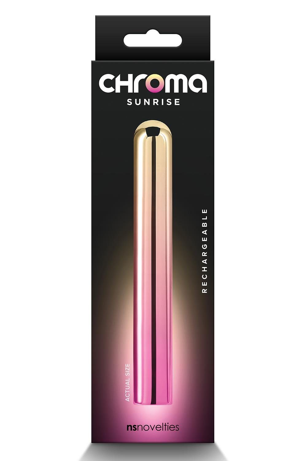Large Sunrise Novelties Mini-Vibrator Chroma NS