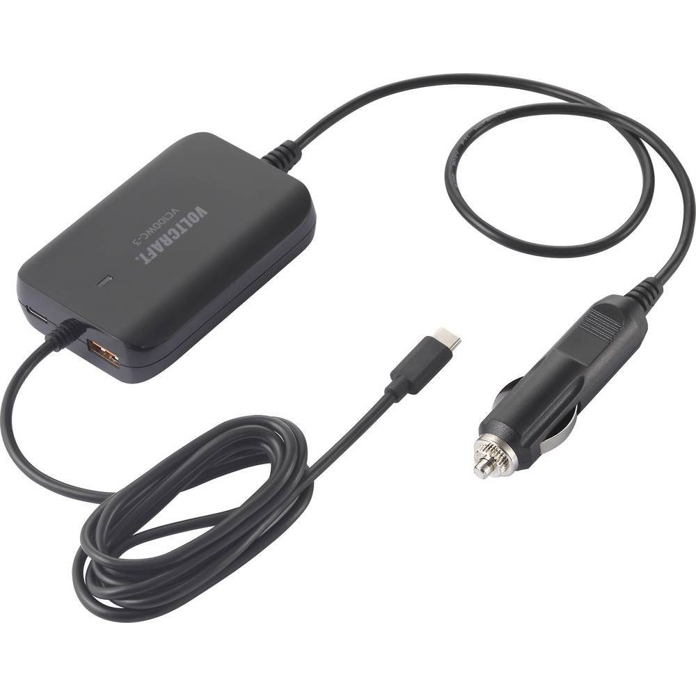VOLTCRAFT Kfz-USB-C®-Ladeadapter 100 W VC-12380810 USB-Ladegerät (USB Power Delivery (USB-PD)