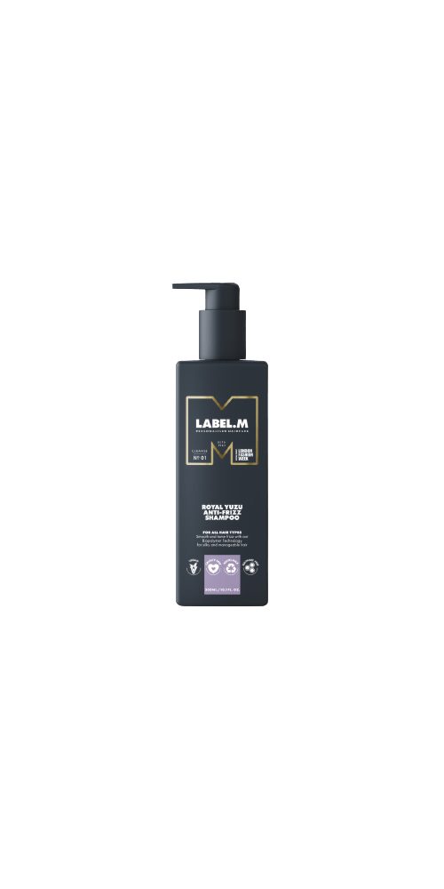 Label.m Haarshampoo Label.m Royal Yuzu Anti-Frizz Shampoo 300ml