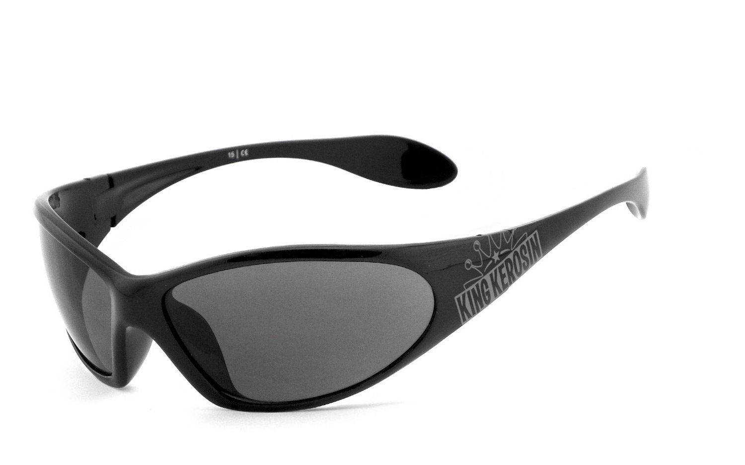 KingKerosin Motorradbrille KK405, Steinschlagbeständig durch Kunststoff-Sicherheitsglas