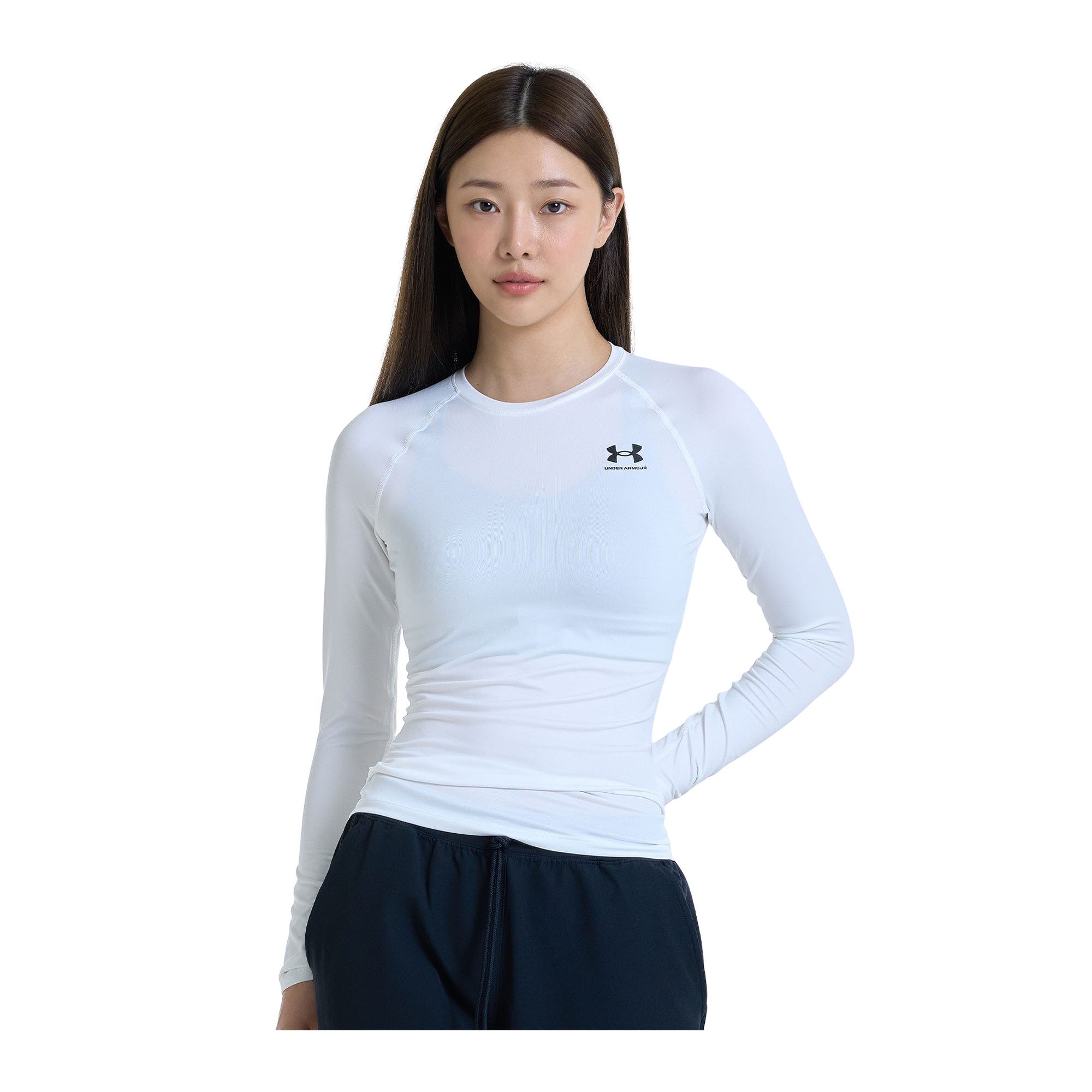 Under Armour® Unterziehshirt Under Armour Damen Shirt HG Authentics Comp LS 1365459