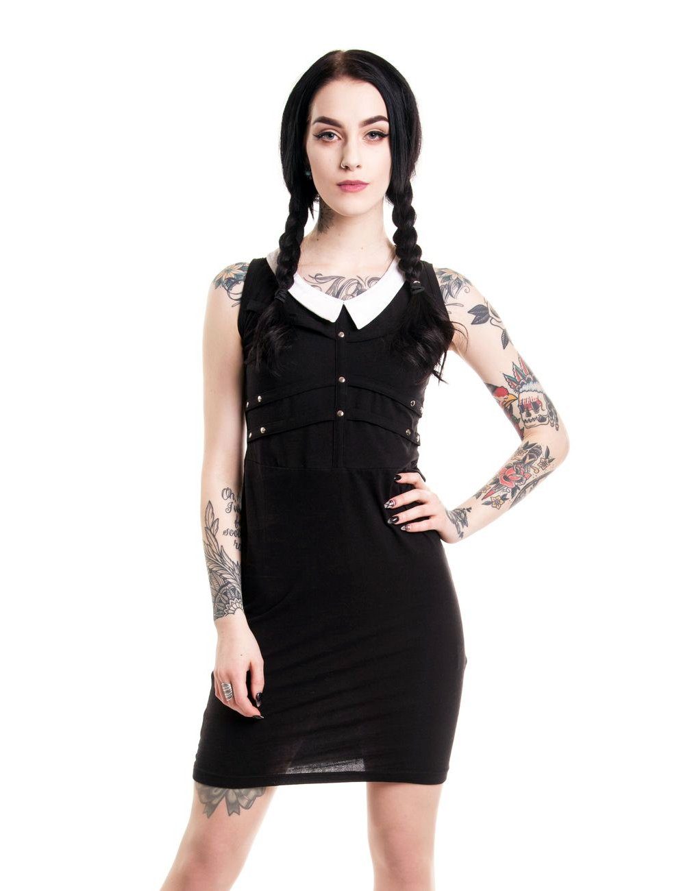 Heartless Bleistiftkleid Jenny Gothic Kleid Cosplay