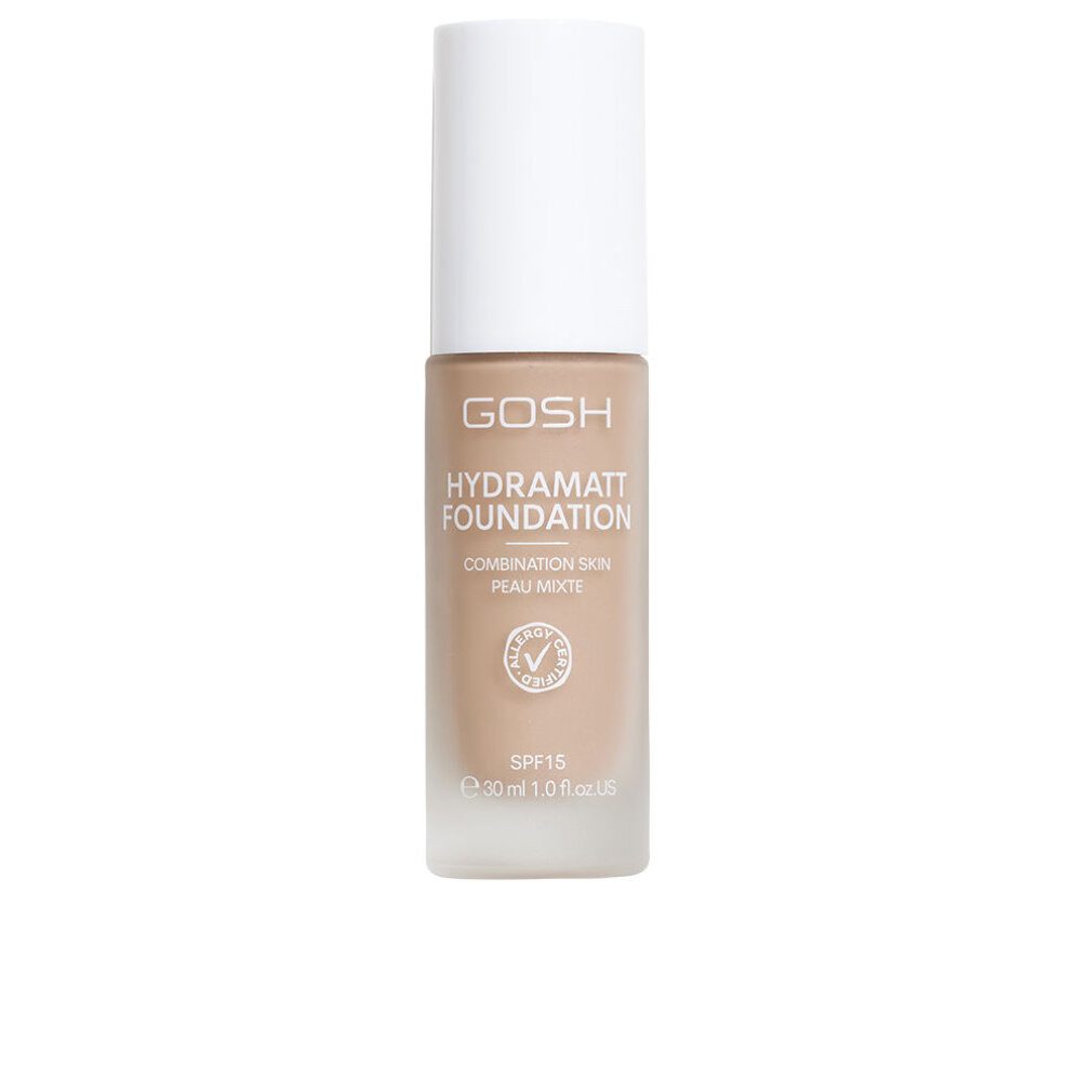 GOSH Make-up HYDRAMATT Make-up Unterlage SPF15 #010-hell-dunkel-neutral 30 ml