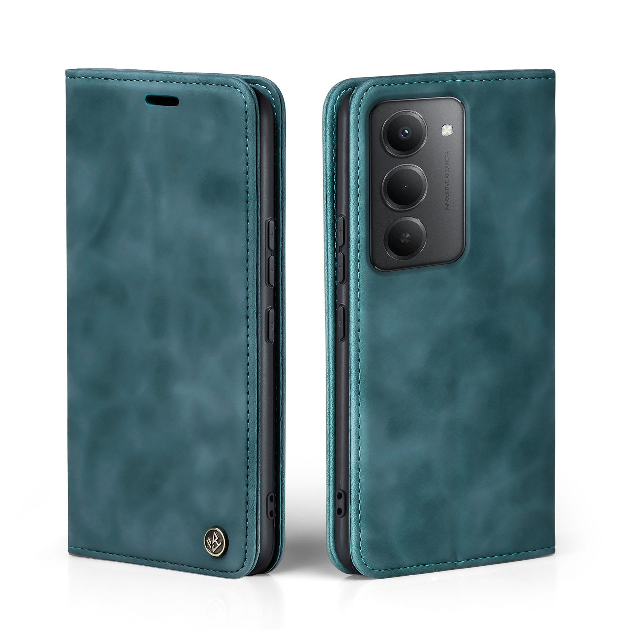 Tec-Expert Handyhülle Tasche Hülle für Xiaomi Redmi 15 / 15 5G 6.9 Zoll, 6,9", Cover Klapphülle Case mit Kartenfach Fliphülle aufstellbar