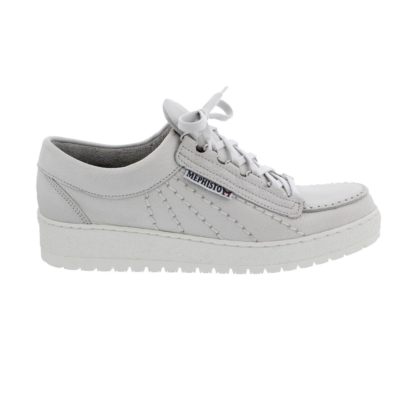 Mephisto Rainbow Halbschuh, Oregon 1330, White, SOFT AIR Technologie, Schnürschuh