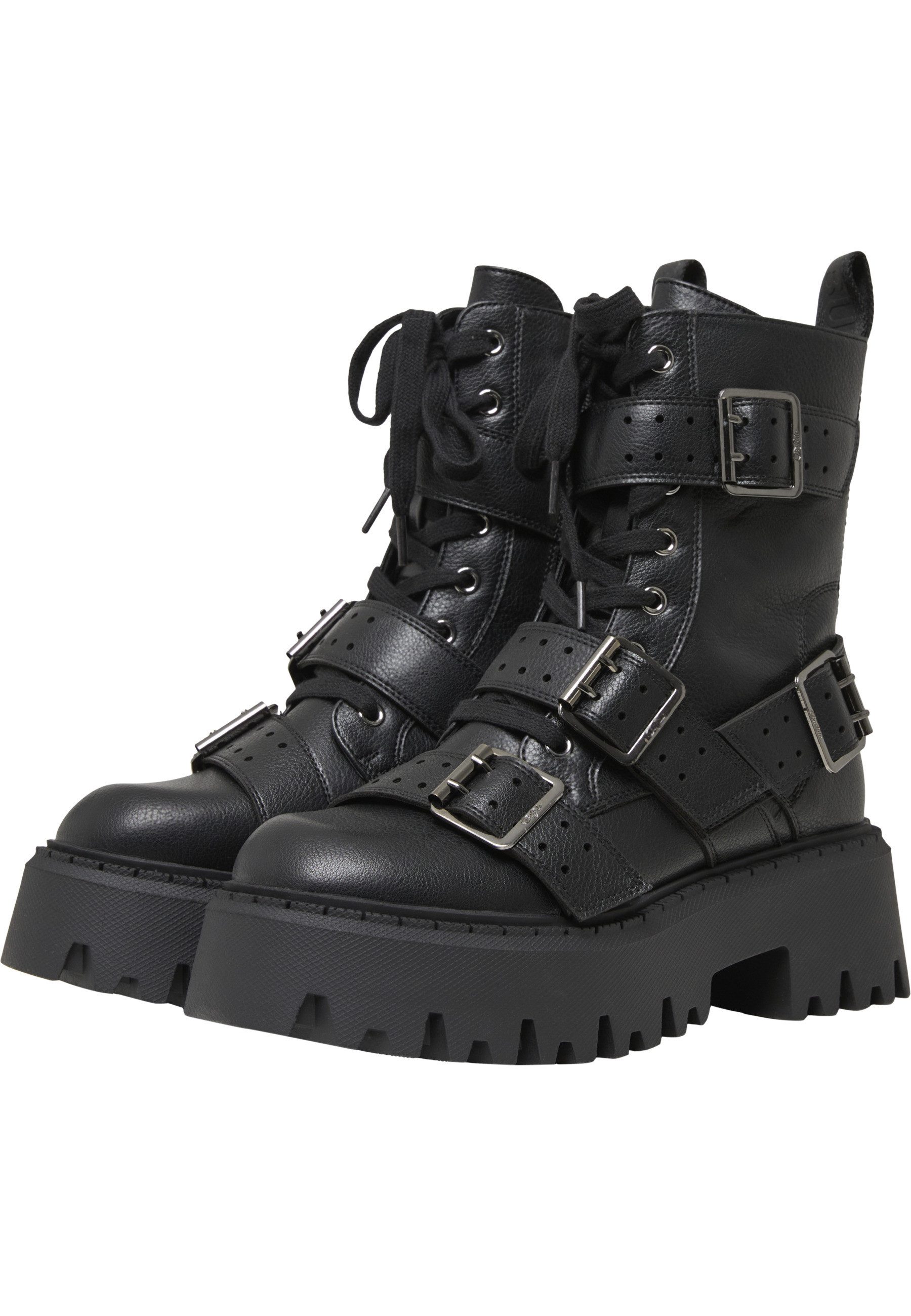 Buffalo Buffalo ASPEN BIKER - VEGAN NAPPA Stiefel