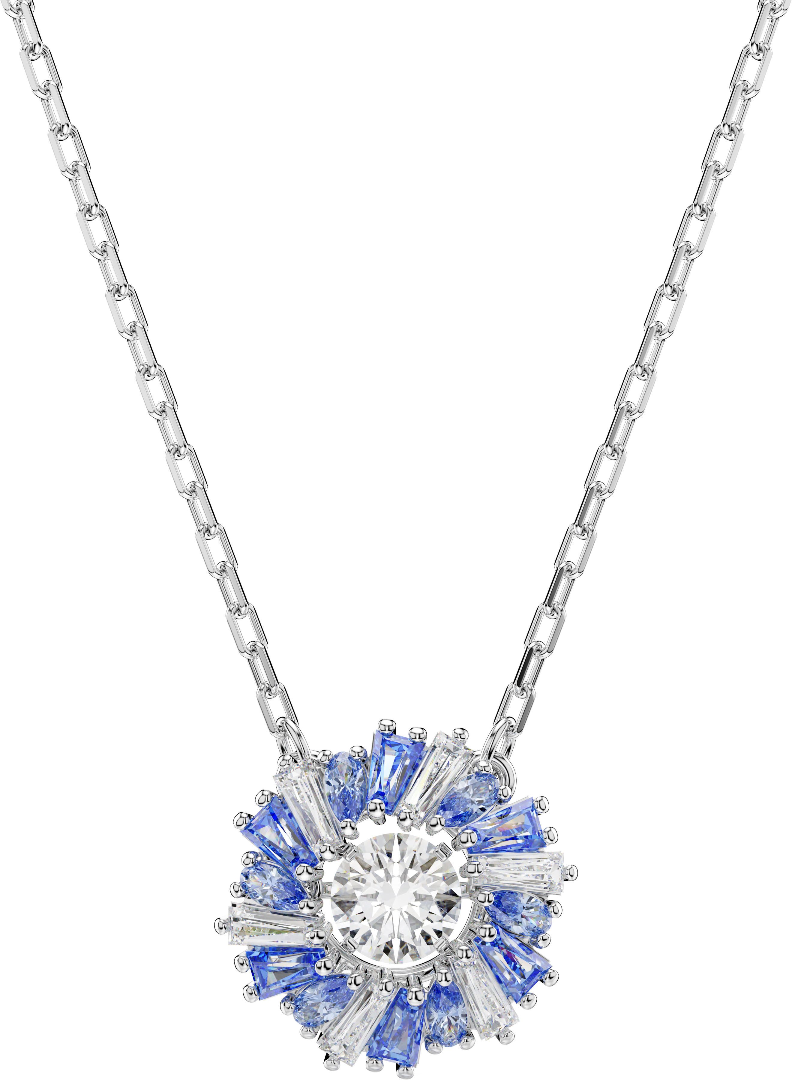 Swarovski Kette mit Anhänger Idyllia, Blume, 5680013, mit Swarovski® Kristall