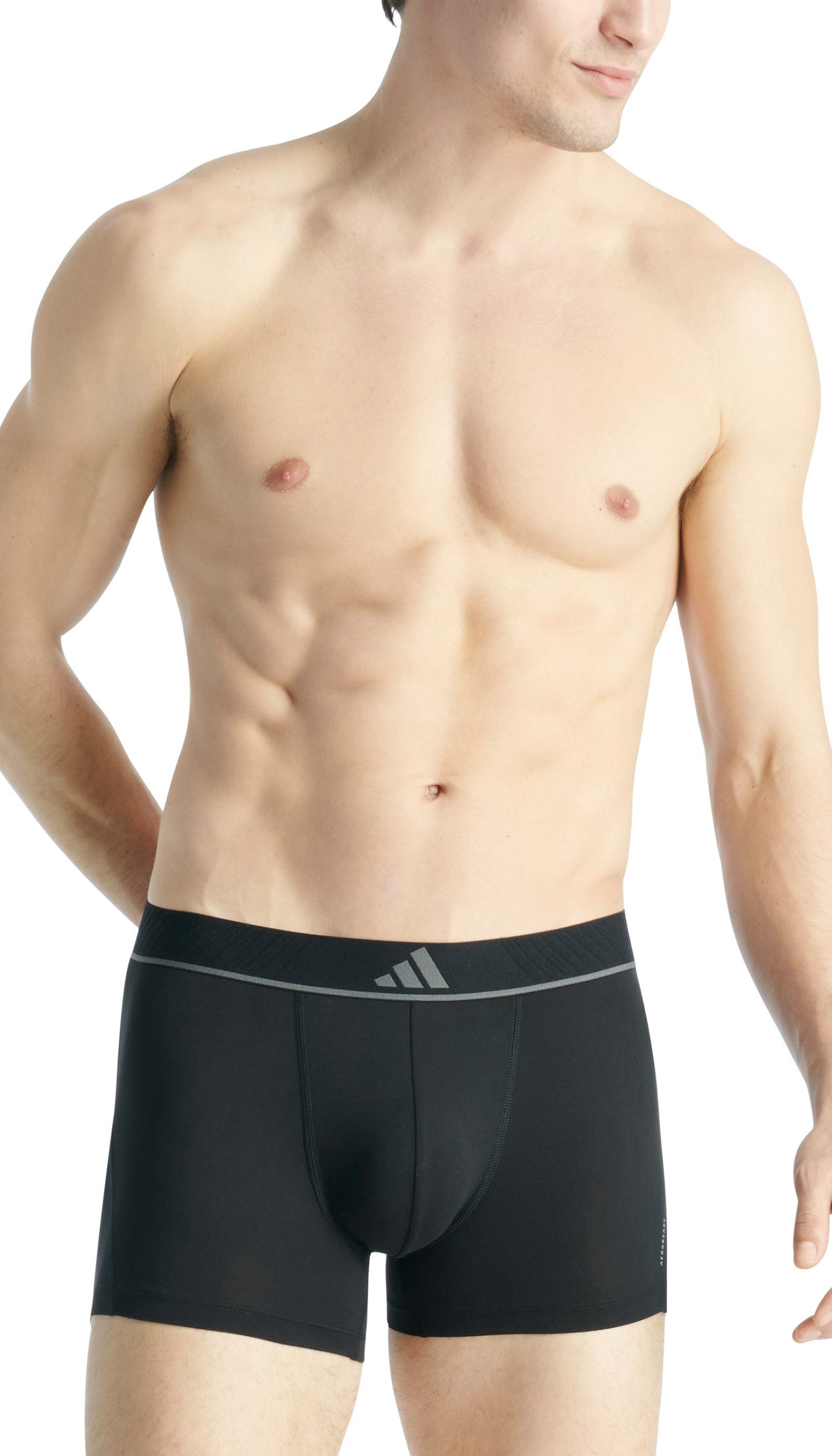 adidas Sportswear Trunk Active Micro Flex (3er Pack) elastischer Bund, weich, Mikrofaser, ohne Eingriff