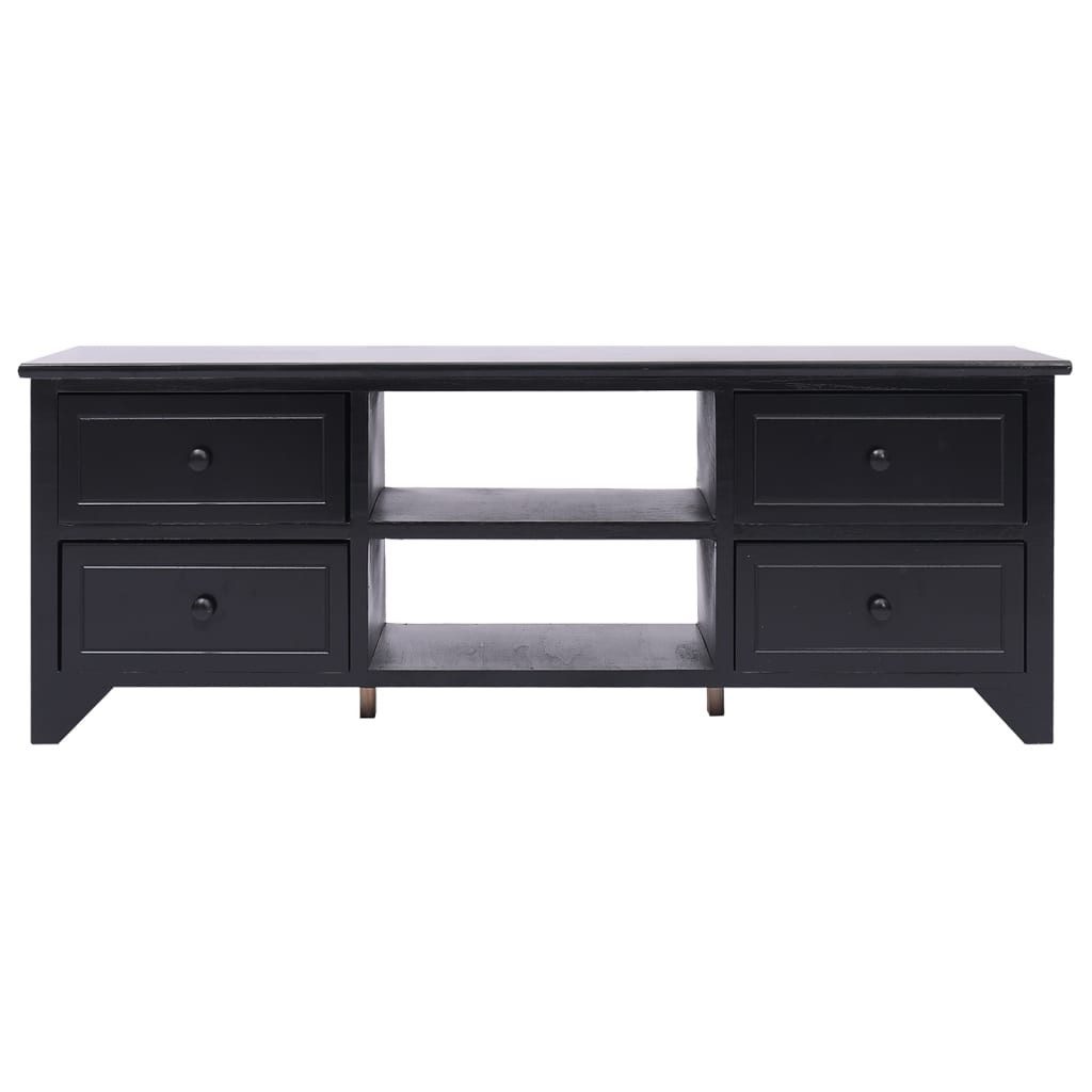 vidaXL TV-Schrank TV-Schrank Schwarz 108x30x40 cm günstig online kaufen