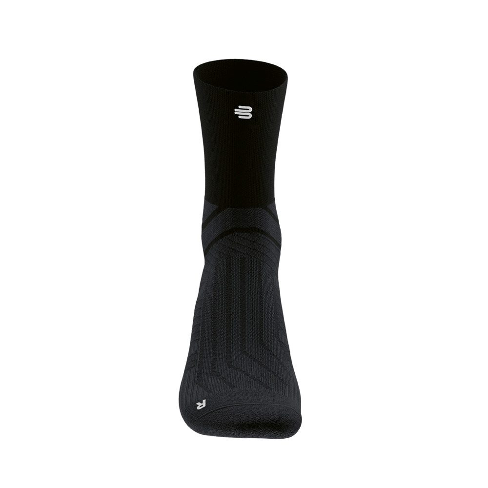 Bauerfeind Sportsocken RUN PERFORMANCE MID CUT SOCKS atmungsaktives High-Performance-Gestrick