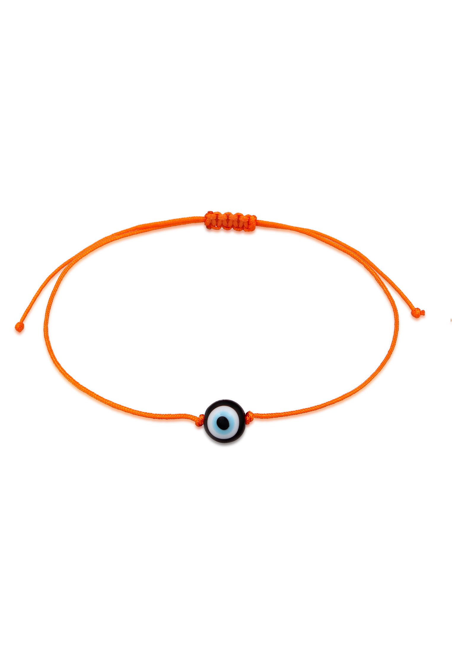 Kuzzoi Bead-Armband-Set Nylon Textilarmband Evil Eye günstig online kaufen