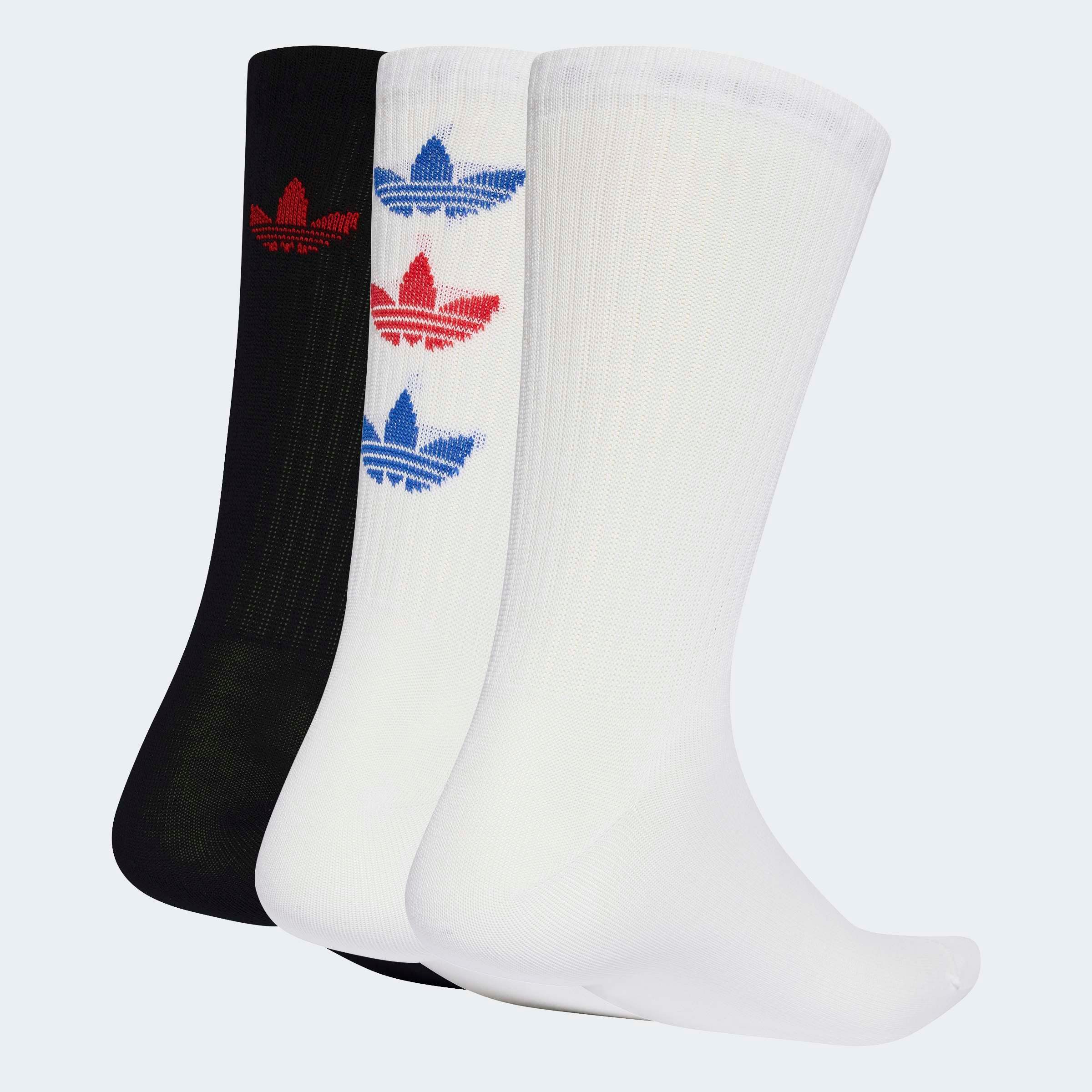 adidas Originals Sportsocken TREFOIL CREW 3P (3-Paar)