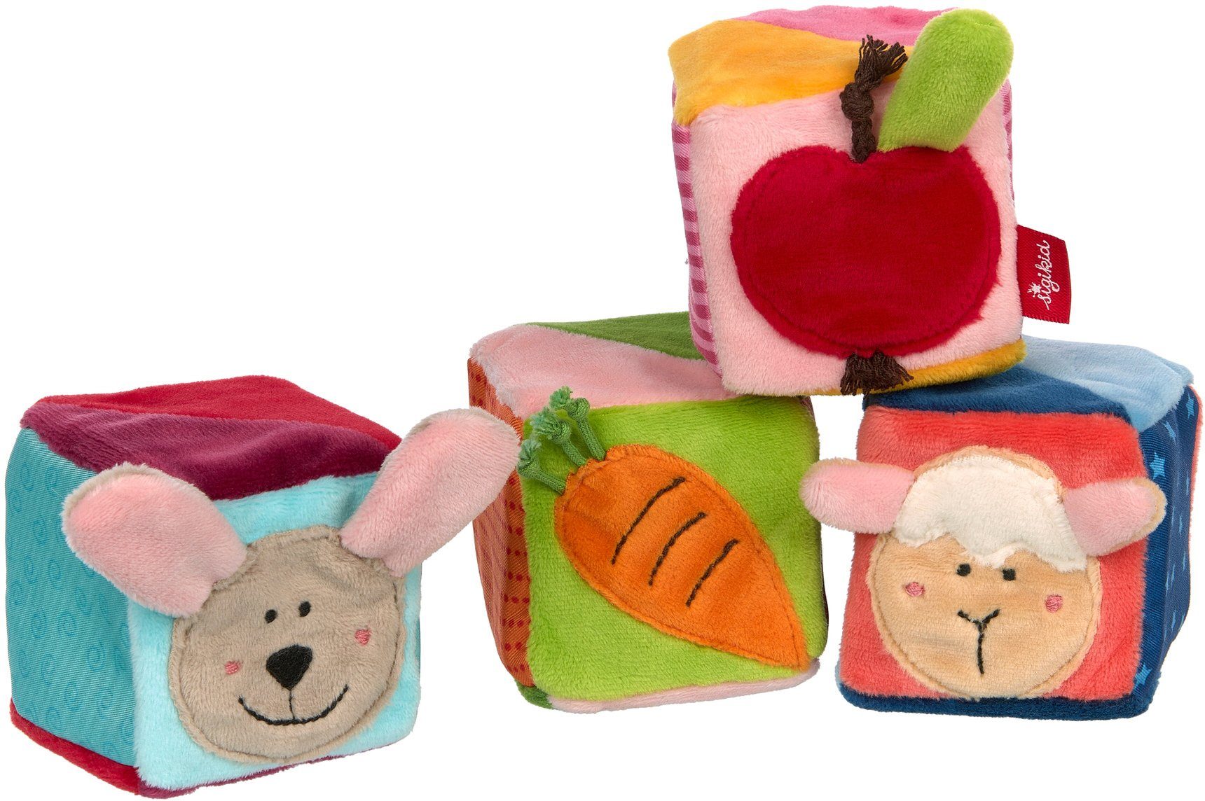 Sigikid Greifspielzeug PlayQ, Aktivspielzeug Würfel-Set günstig online kaufen