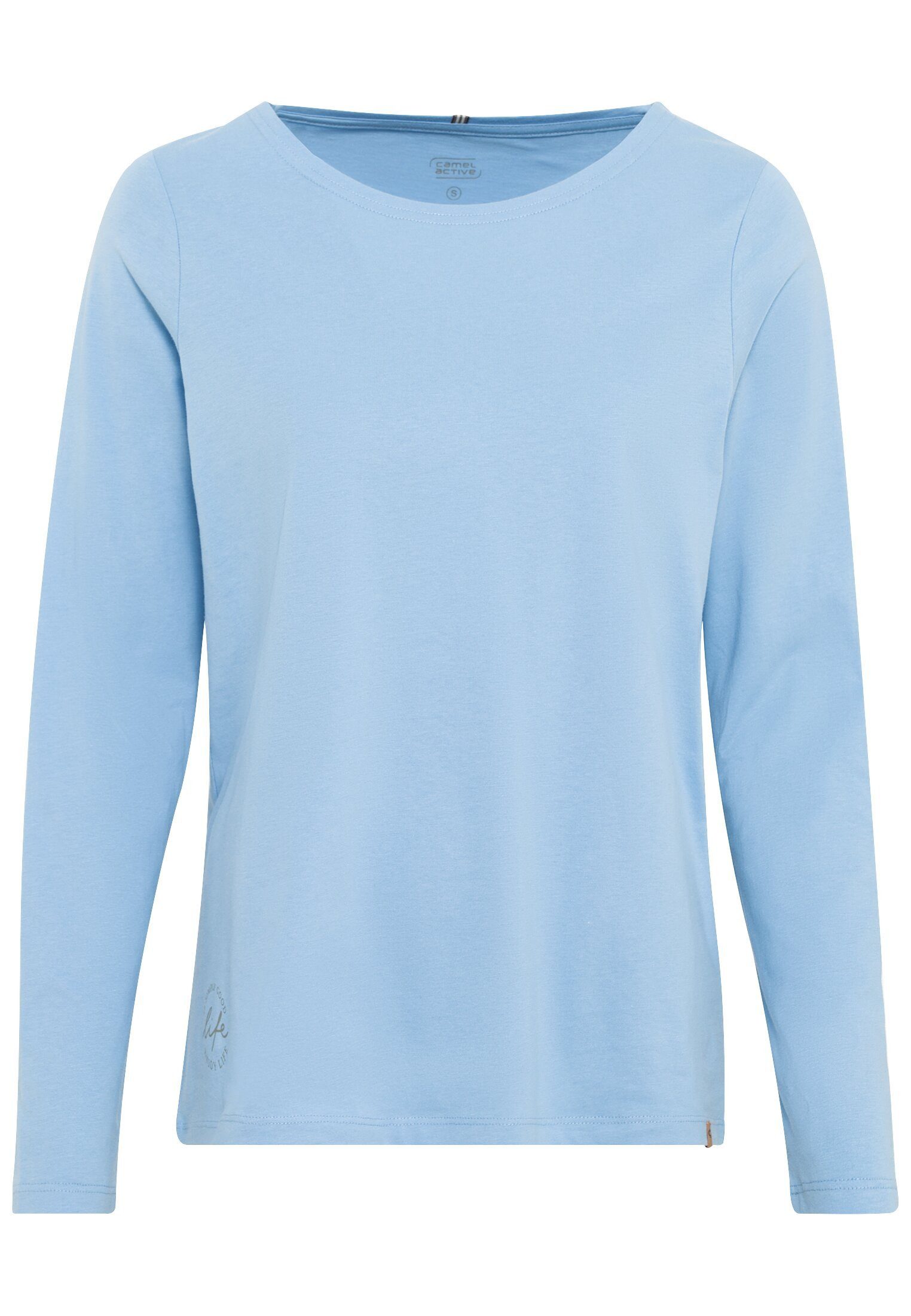 camel active Sweatshirt Rundhals-Shirt aus nachhaltiger günstig online kaufen