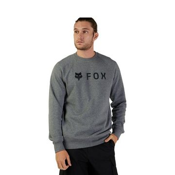 Fox Racing Sweater Pullover Fox Racing Absolute Fleece Crew - Heather Graphite 2X