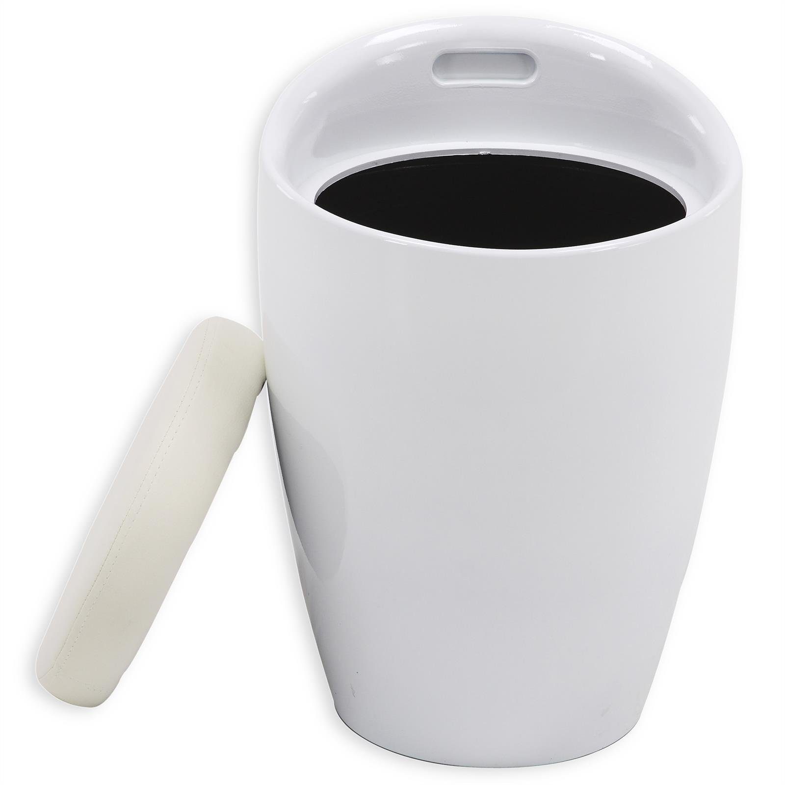 IDIMEX Sitzhocker DANIEL, Sitzhocker Stauraumhocker Arbeitshocker Badhocker günstig online kaufen