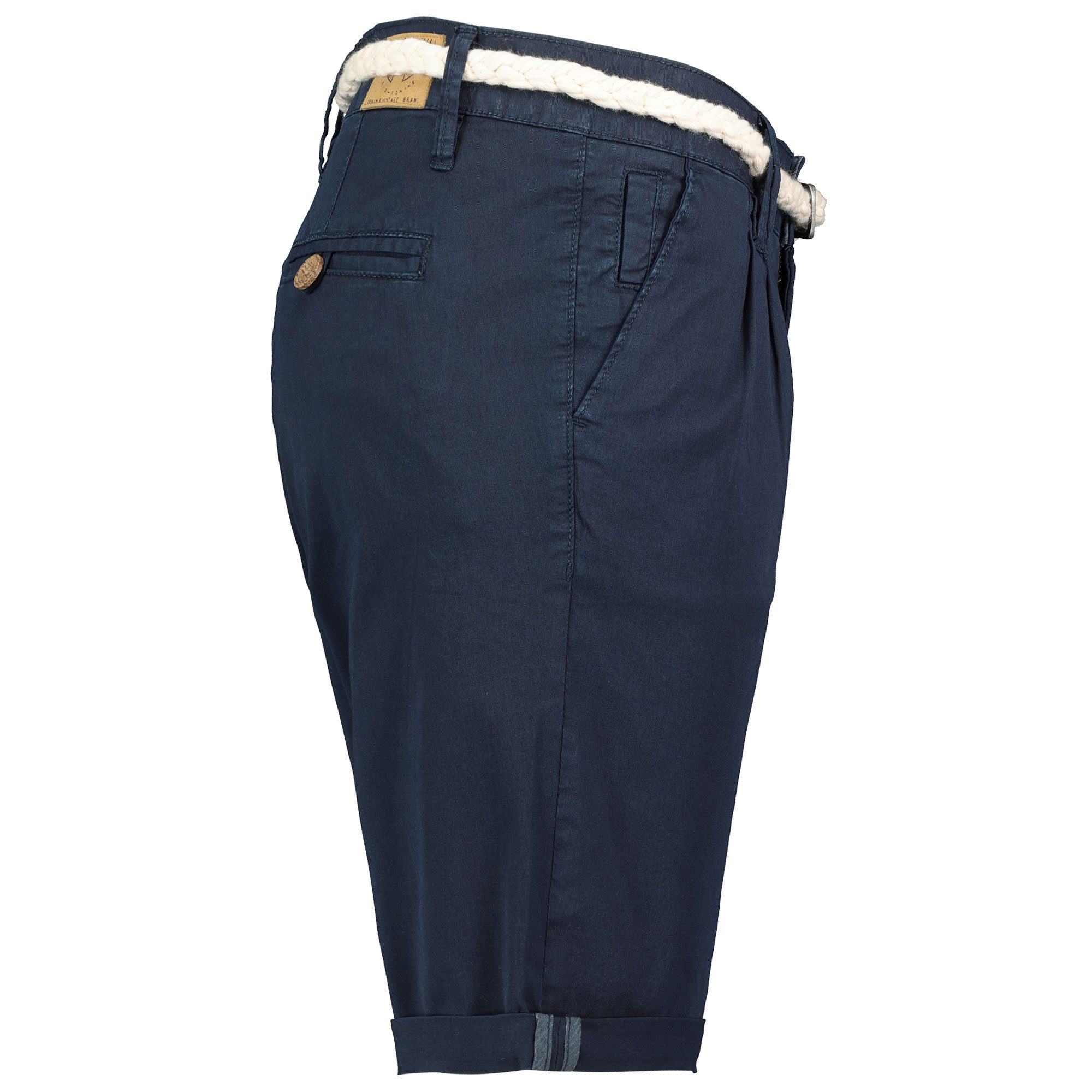 SUBLEVEL Shorts Damen Bermudas kurze Hose Baumwolle Jeans Sommer Chino Stof günstig online kaufen