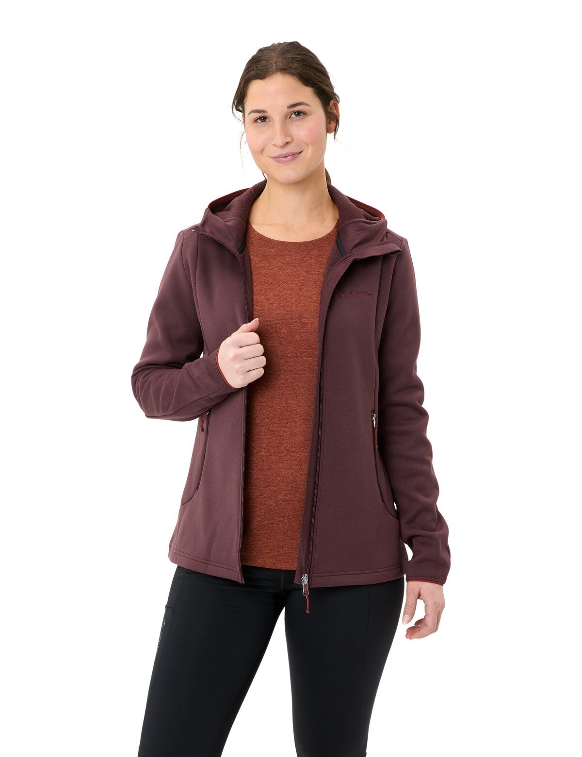 VAUDE Fleecejacke WOMEN'S IDRIS FLEECE HOODY (1-St) günstig online kaufen