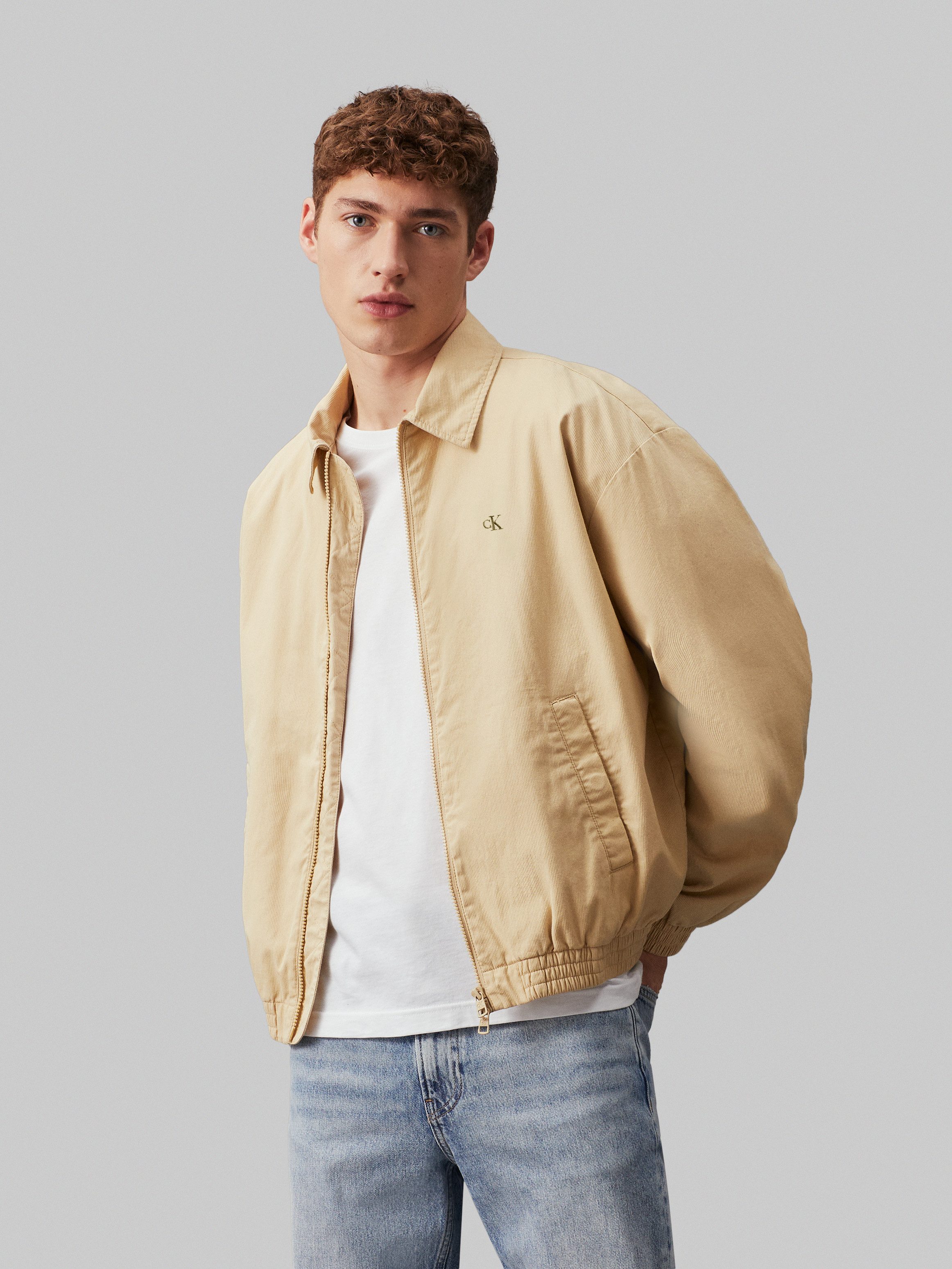 Calvin Klein Jeans Collegejacke LINEAR TEXTURE günstig online kaufen