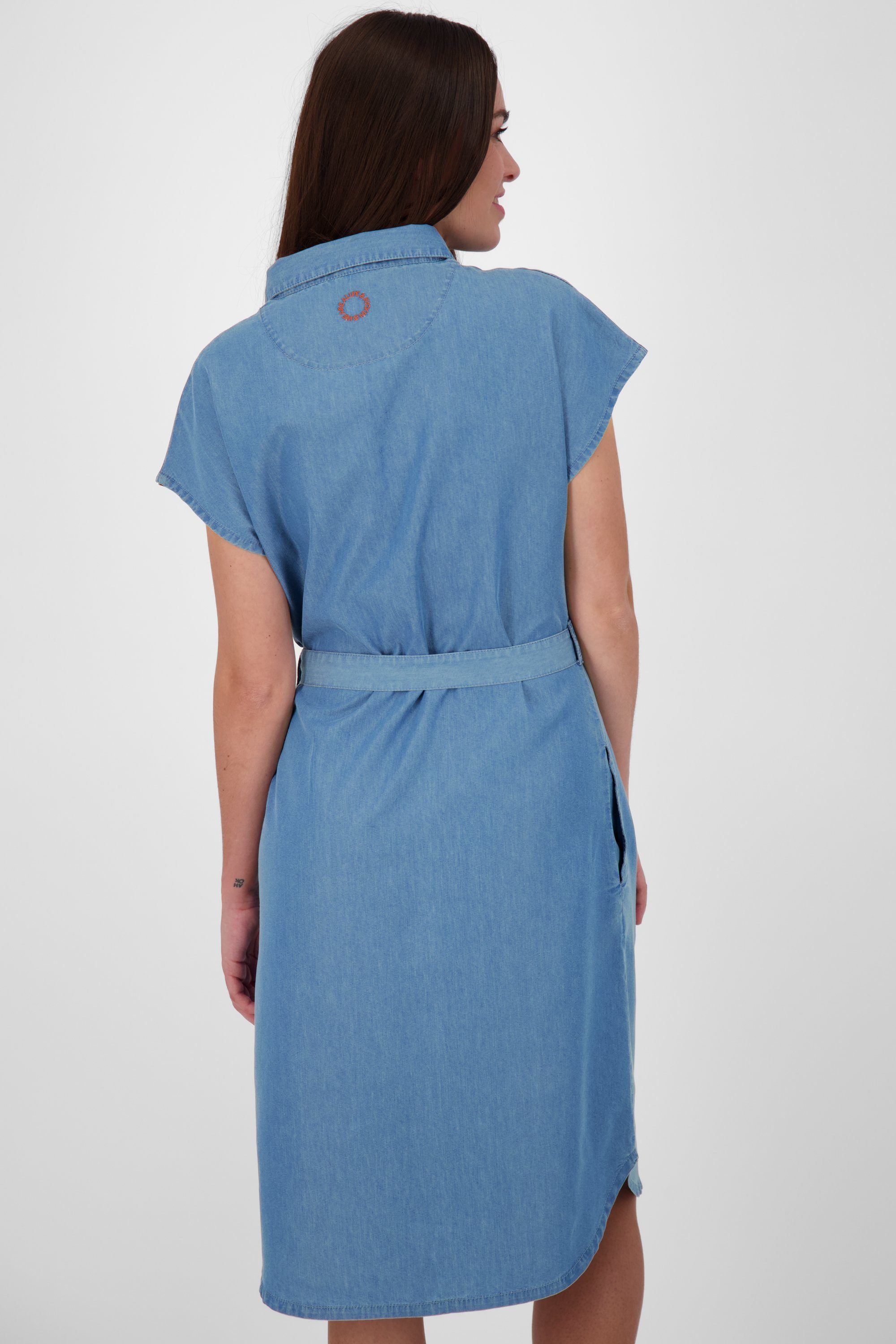MaeveAK Sommerkleid, washed Kickin Dress Alife Shirt Damen Sommerkleid denim DNM & light A Kleid