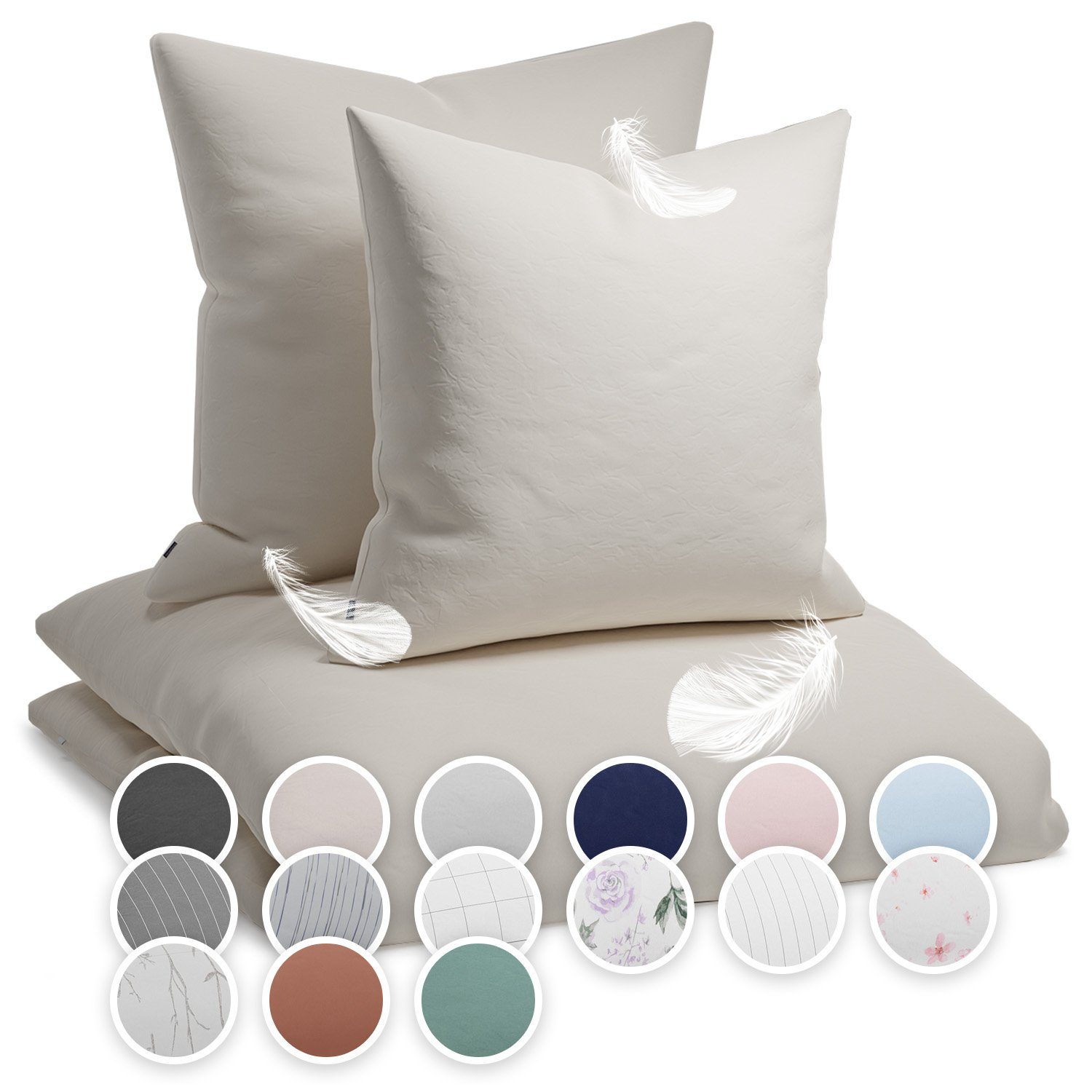 sleepwise Bettwäsche Soft Wonder-Edition Bettwäsche, Mikrofaser-Fleece, 3 teilig