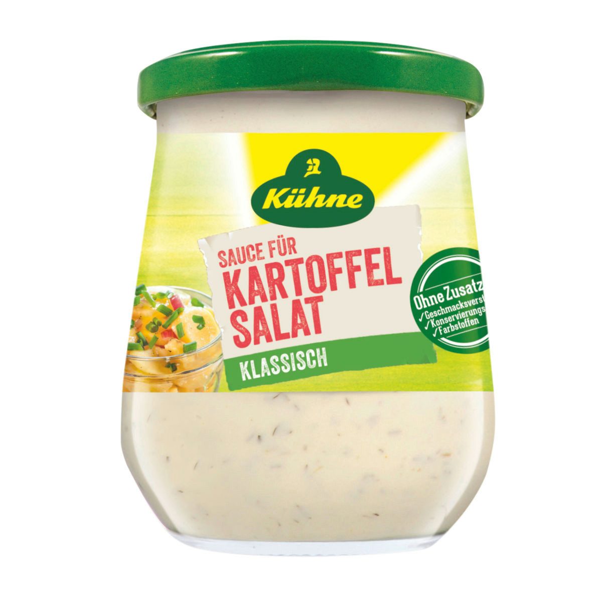 Kühne Saucen, Kühne Sauce für Kartoffelsalat fertig gewürzt laktosefrei 250 ml