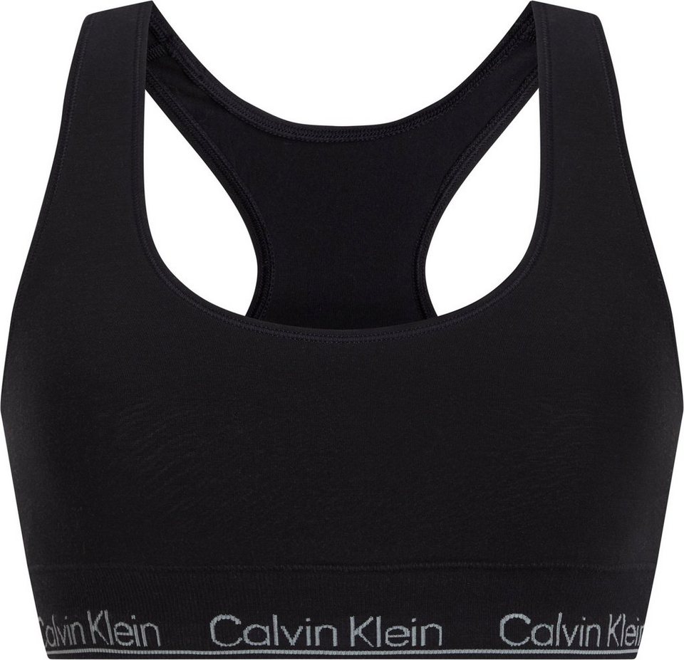 Calvin Underwear RACERBACK BRALETTE mit Bralette-BH Klein CK-Logoschriftzug