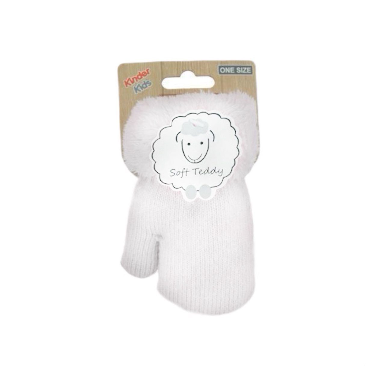 Antonio Strickhandschuhe Kinder Fäustlinge » Winter Teddy Handschuhe (Paar, 2-St., 2 Einzelne Handschuhe) Kinderhandschuhe weich gefüttert, Strickhandschuhe warm