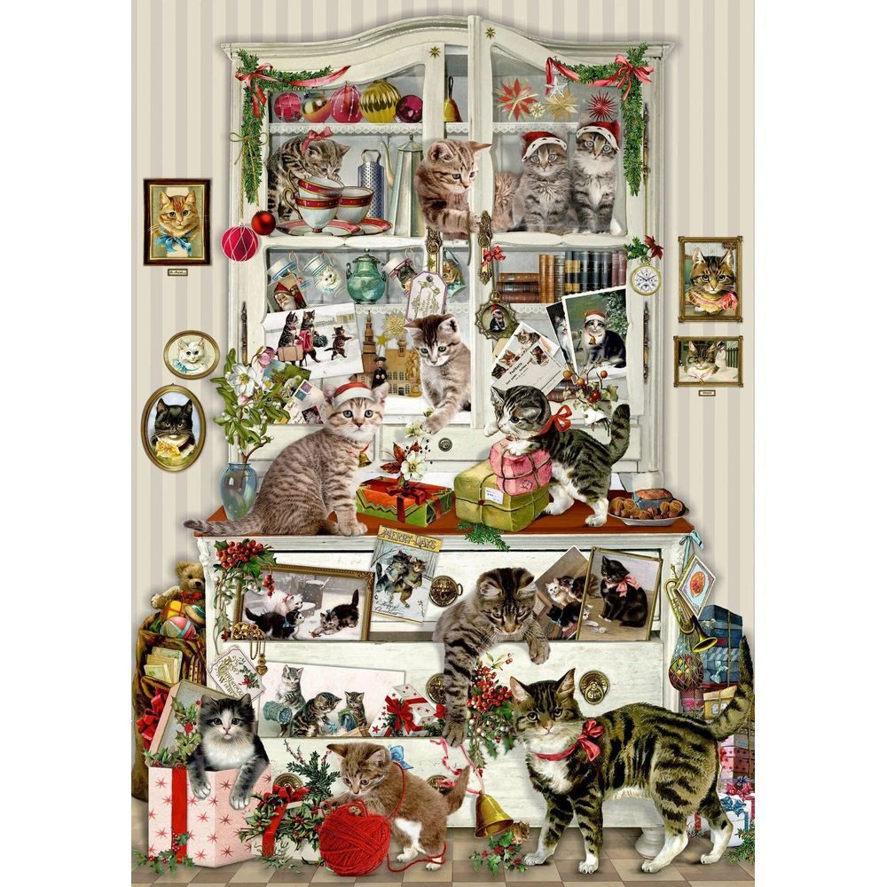 Coppenrath Puzzle Puzzle - Weihnachtszauber auf vier Pfoten. 1000 Teile, 1000 Puzzleteile