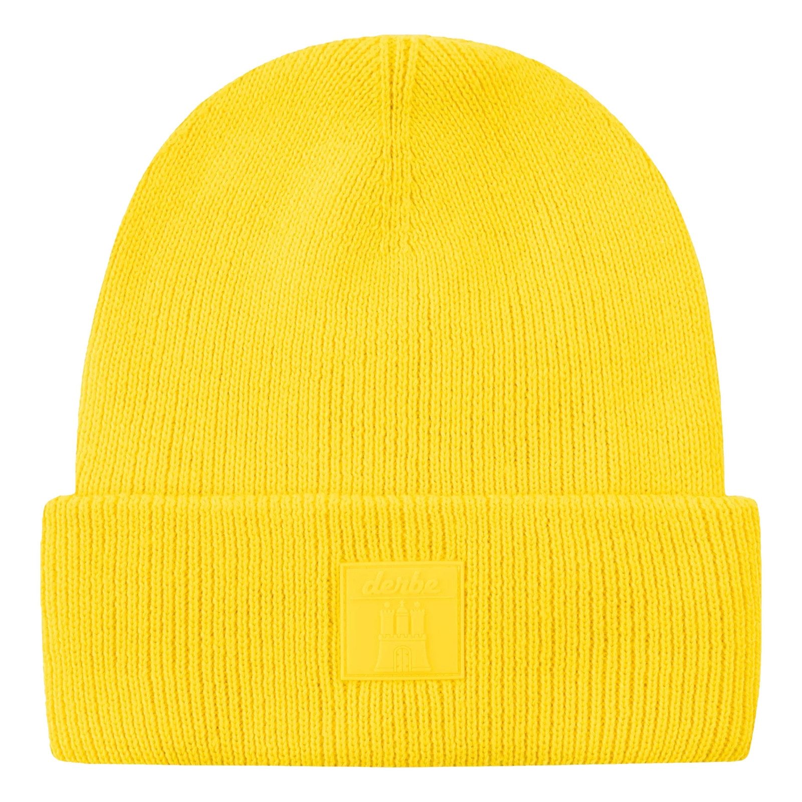 Derbe Strickmütze Mütze Bonny mit Logo-Patch auf Vorderseite günstig online kaufen