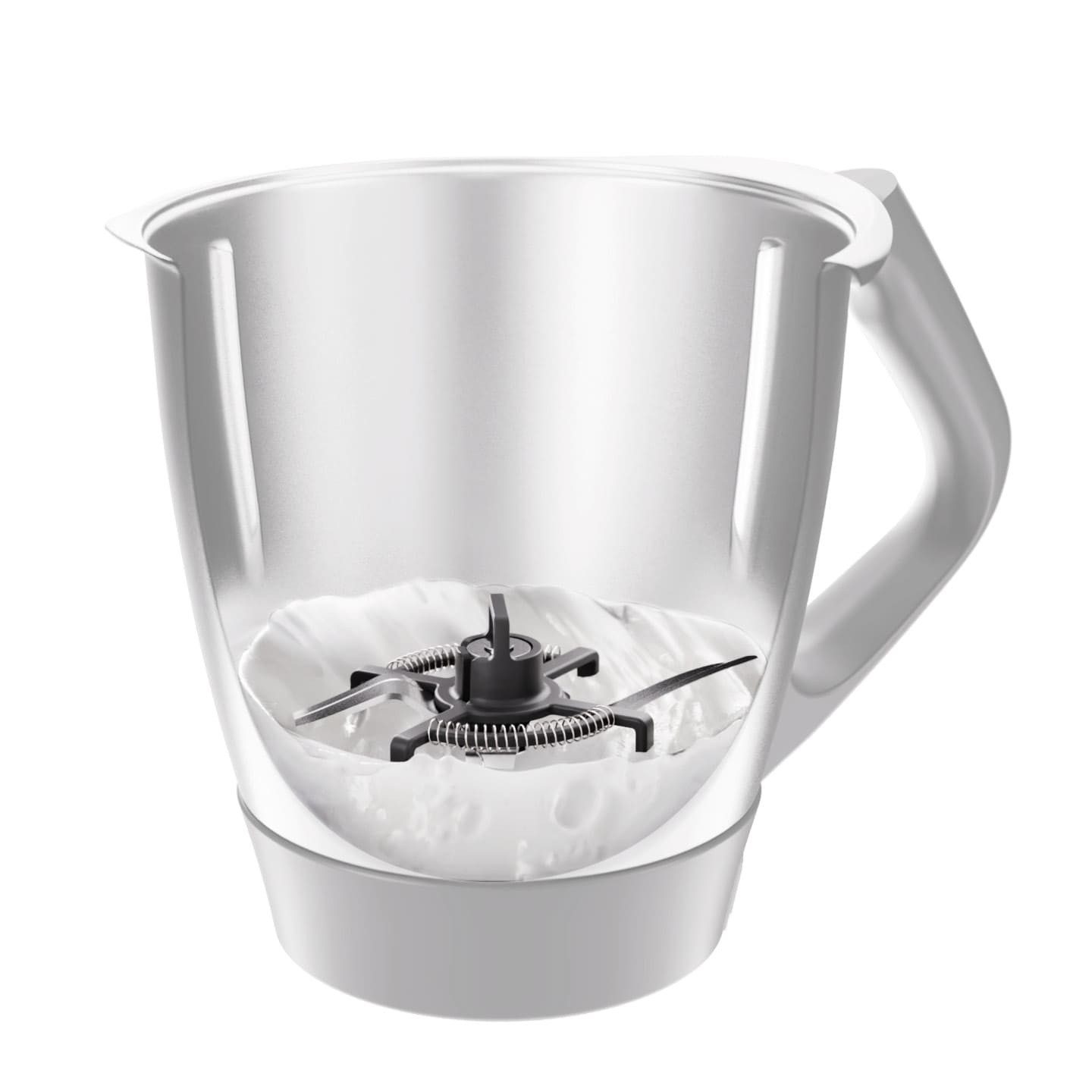 Wundermix Küchenmaschinen Zubehör-Set Milkimizer® Milchschäumer für Thermomix, Zubehör für TM7, TM6, TM5, TM31, Milchschaum in Barista-Qualität aus Thermomix
